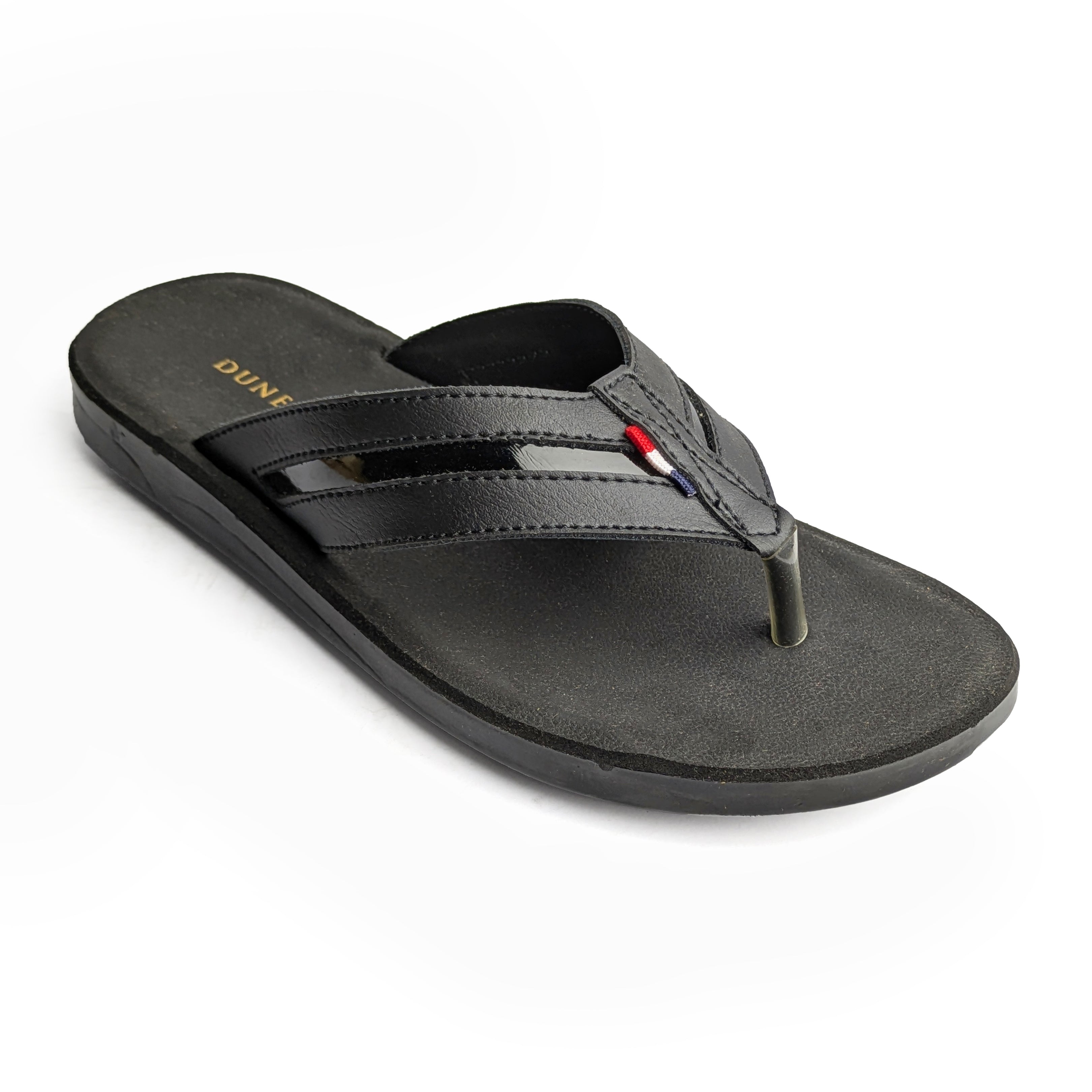 Black Casual Chappal