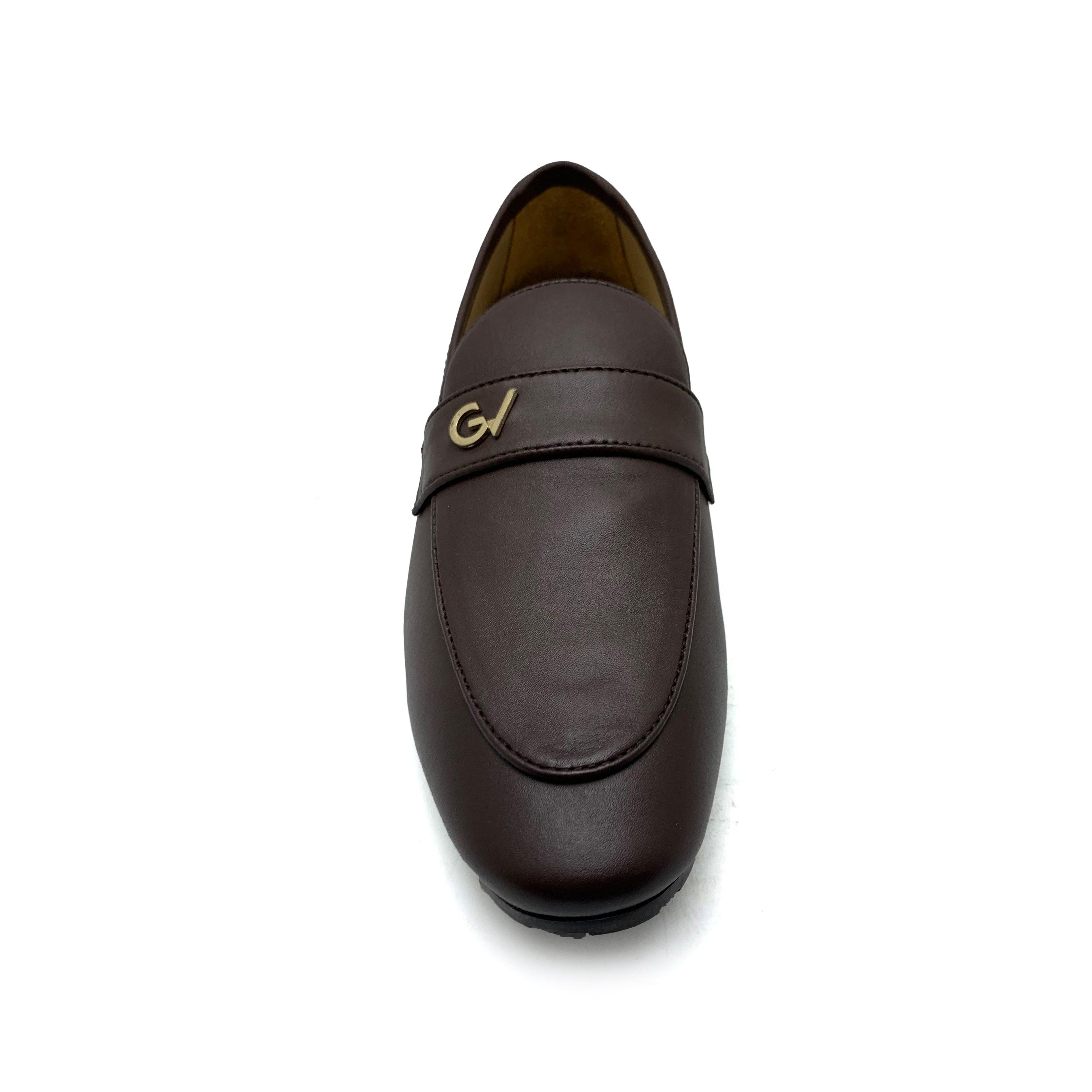 Brown Formal Slip On