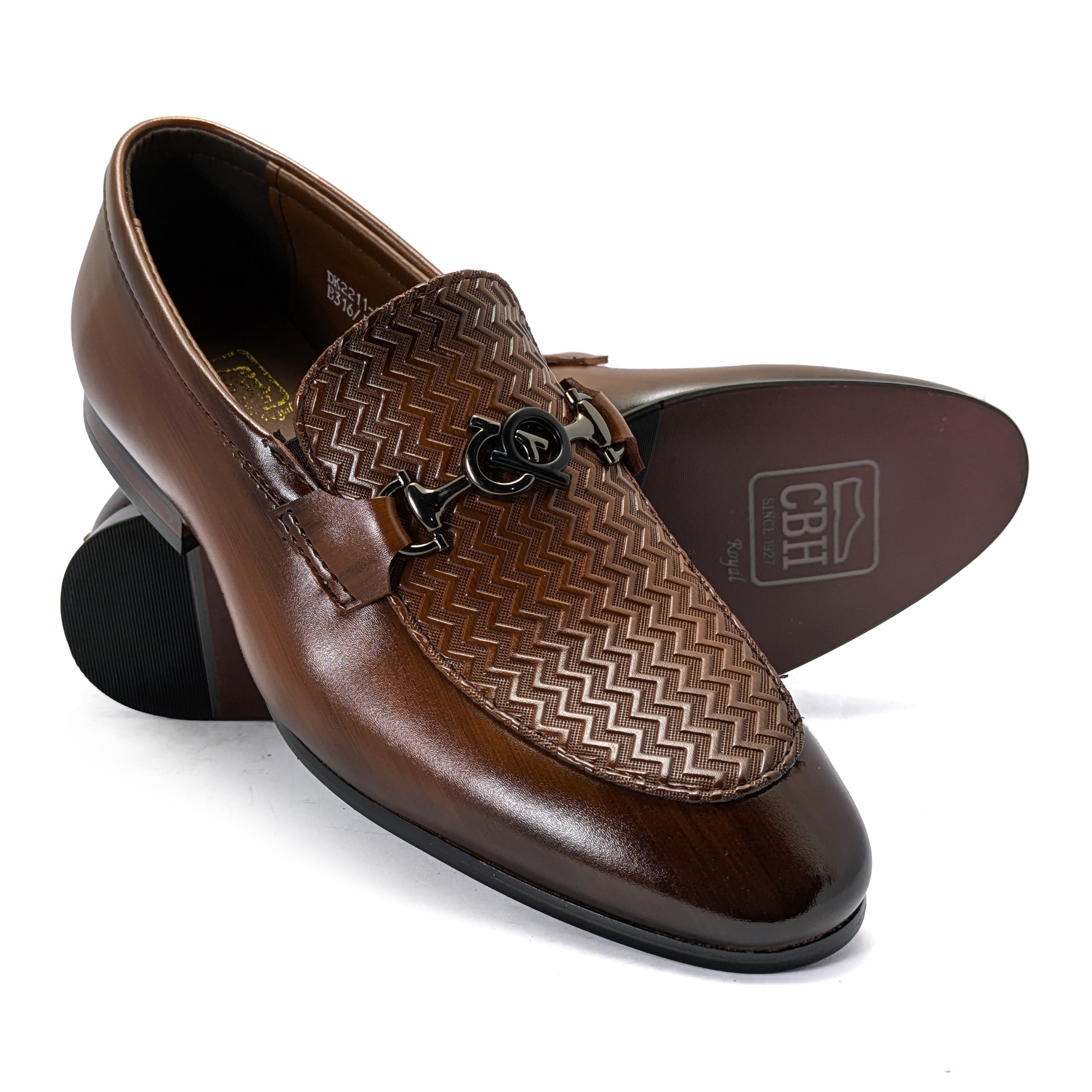 Brown Formal Slip On