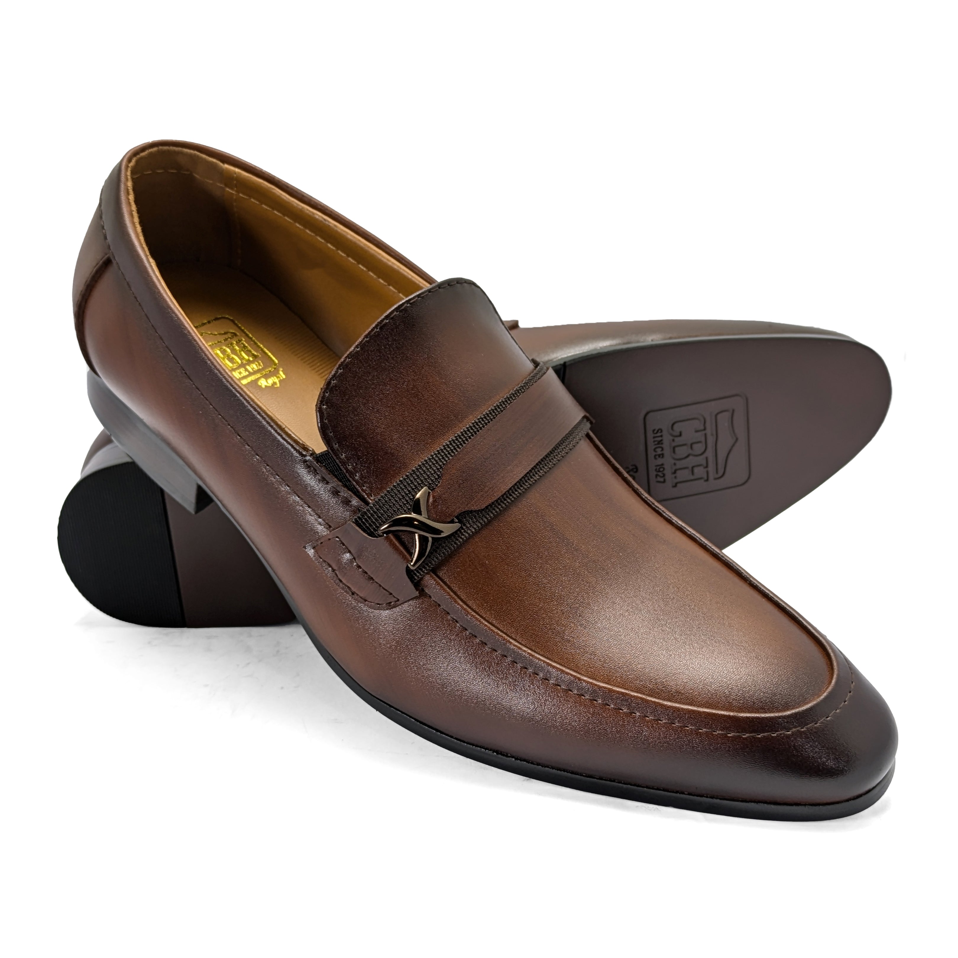 Brown Formal Slip On