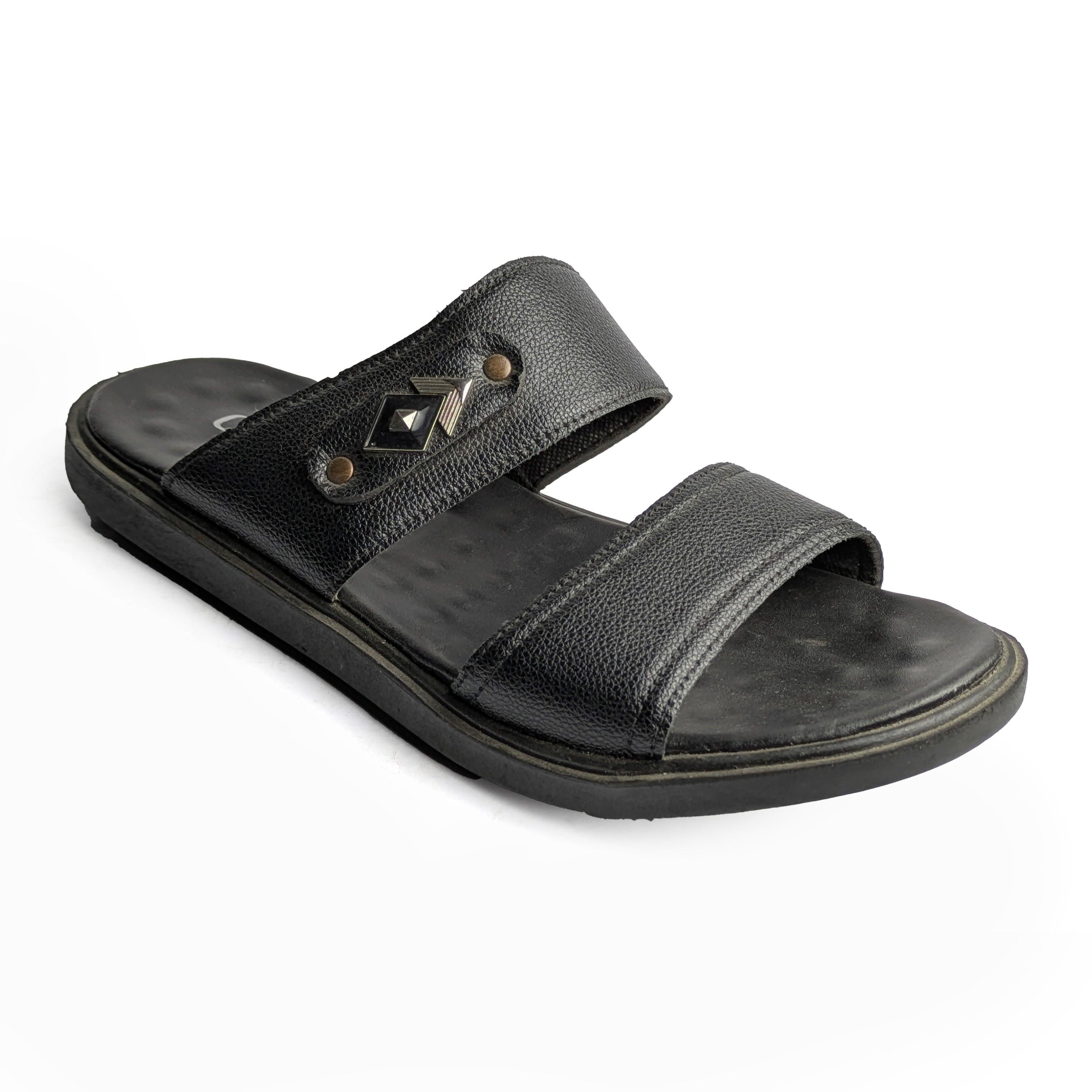 Black Casual Slipper