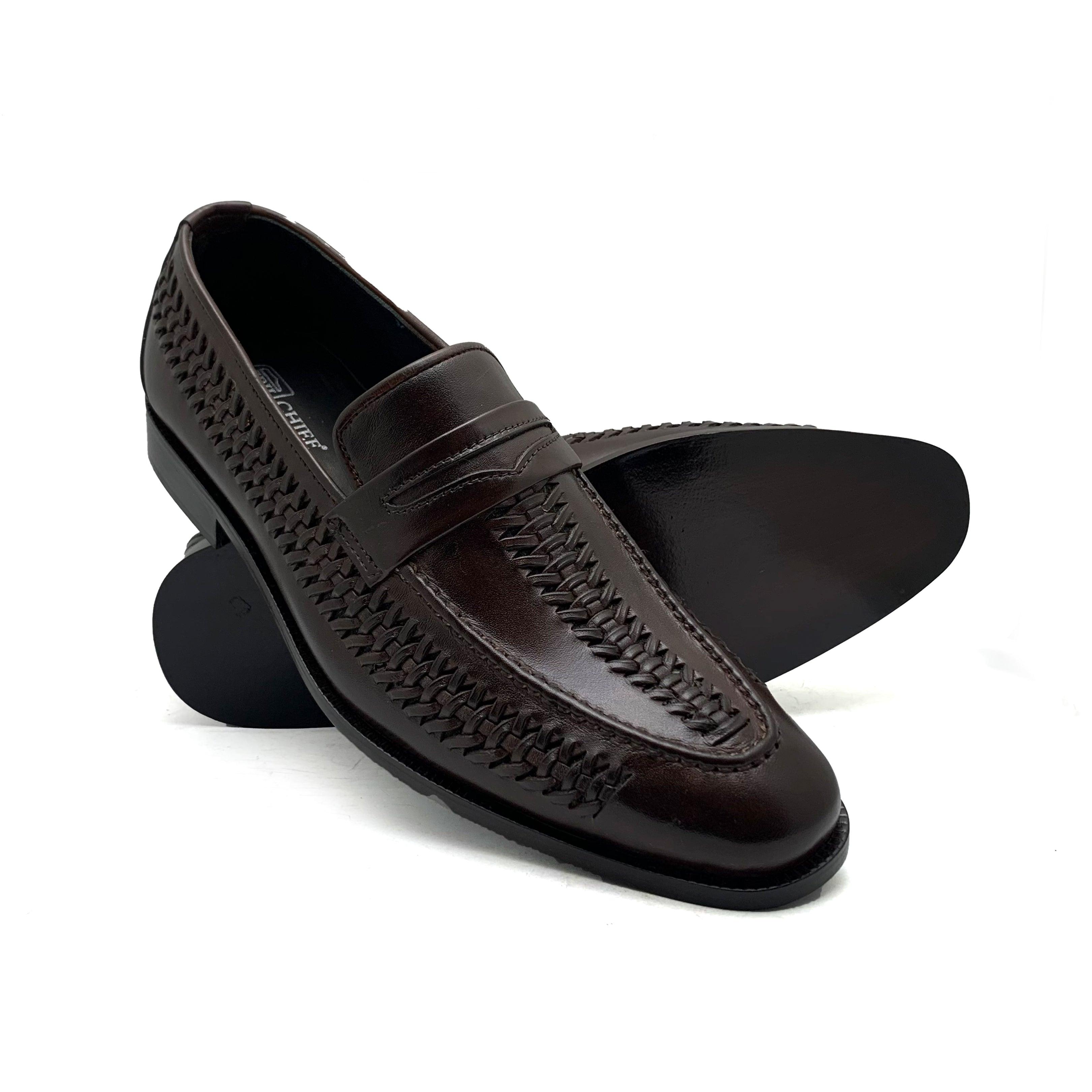 Brown Formal Slip On
