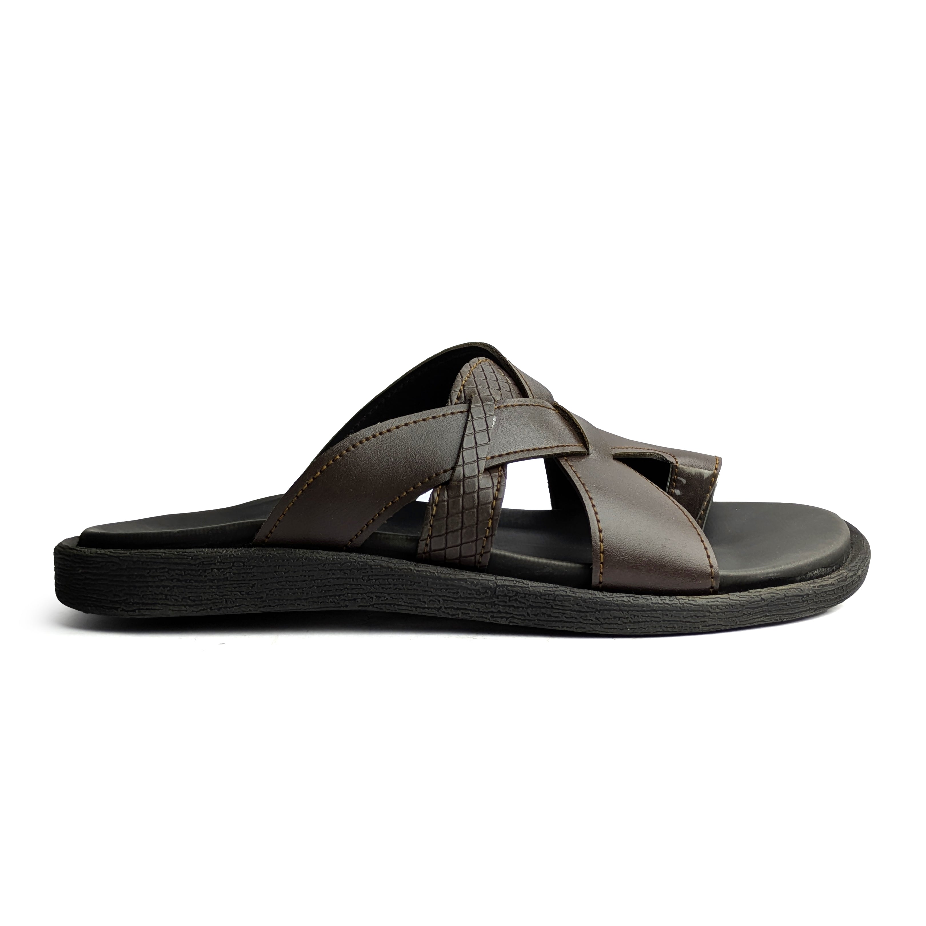 Maroon Casual Chappal