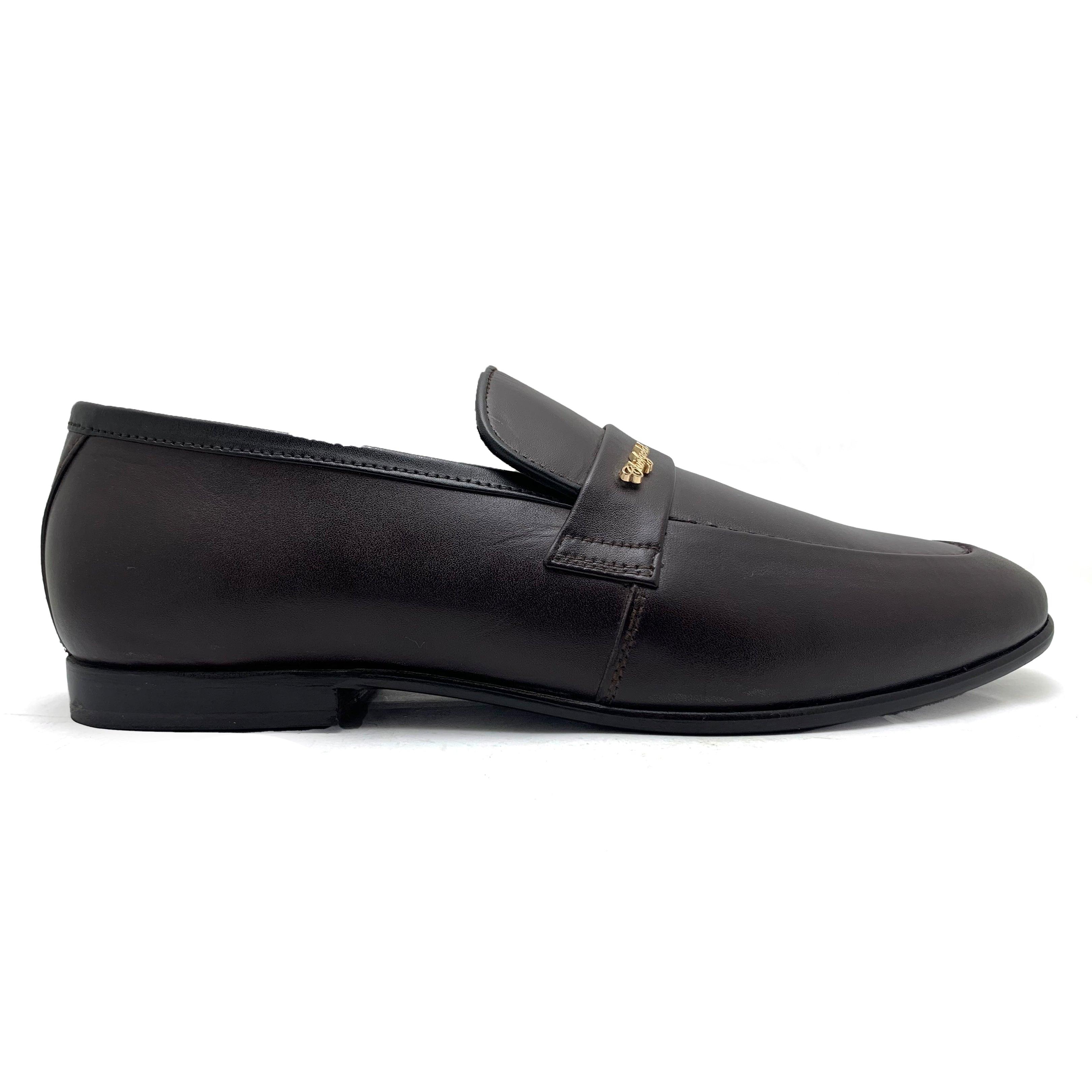 Brown Formal Slip On