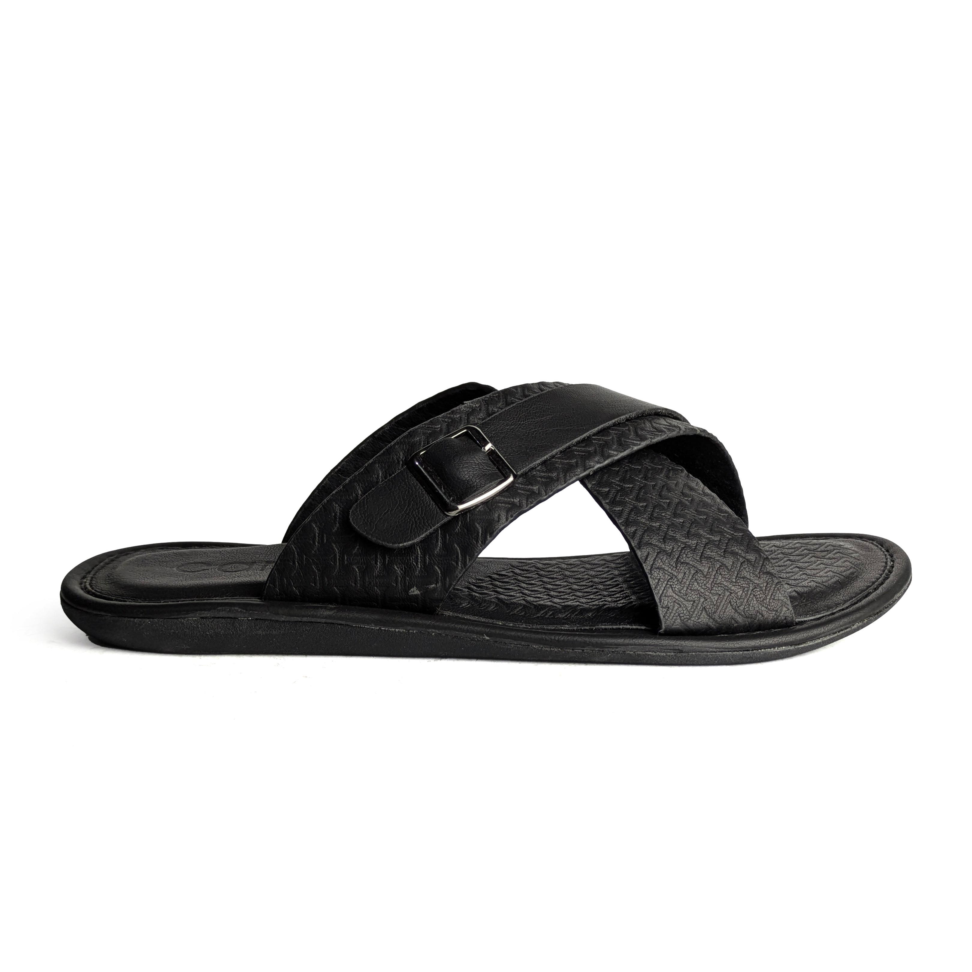 Black Casual Slipper