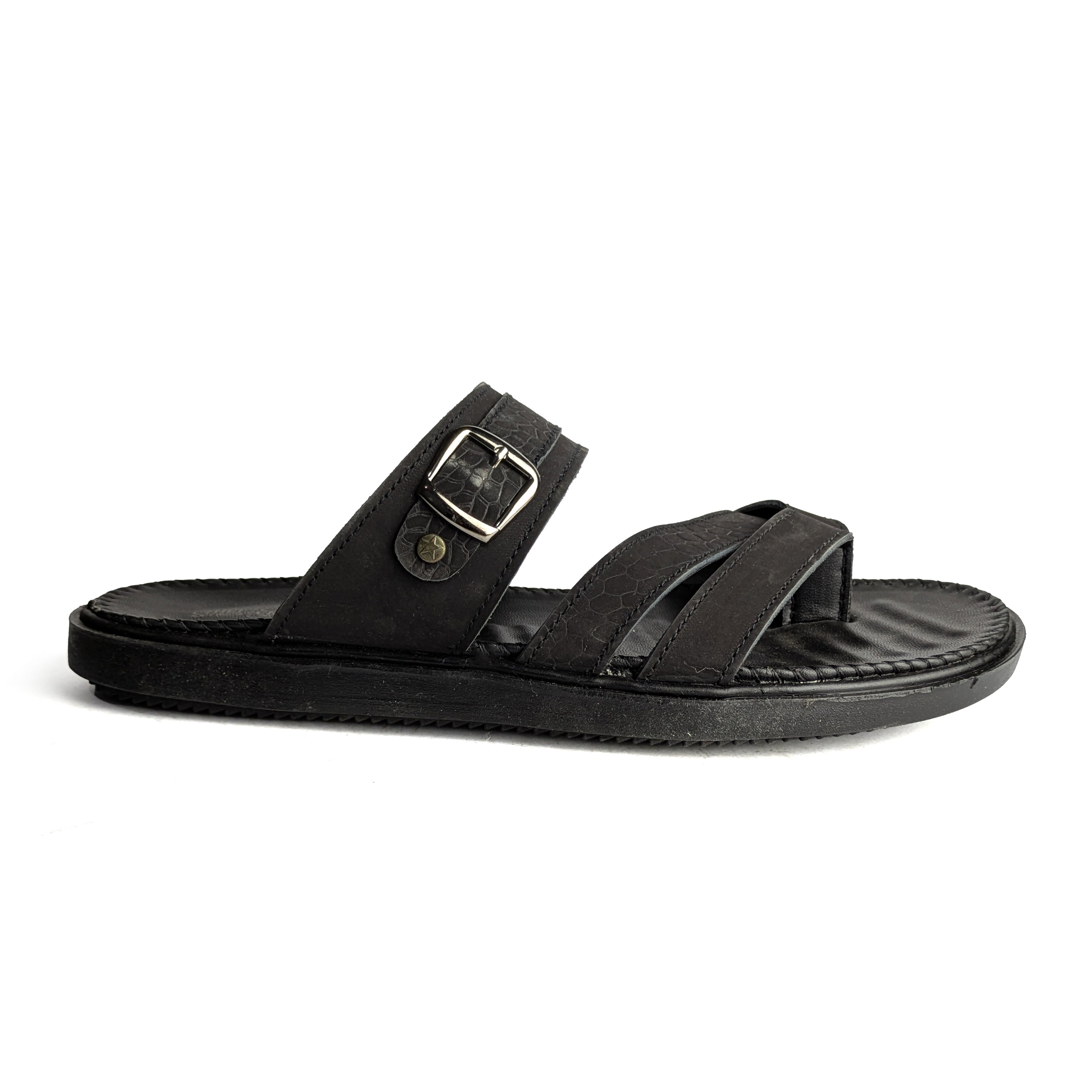 Black Casual Slipper