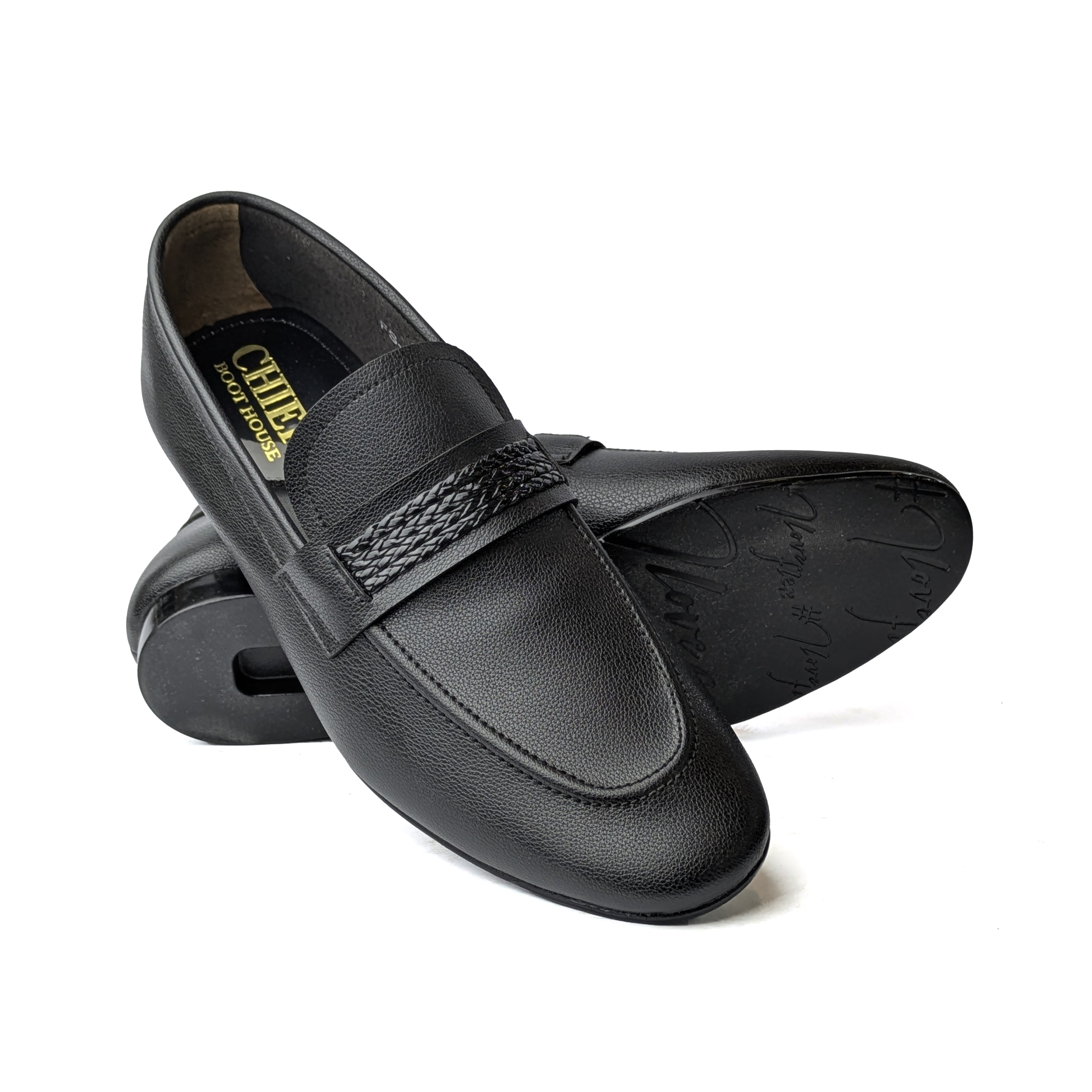 Black Formal Slip On