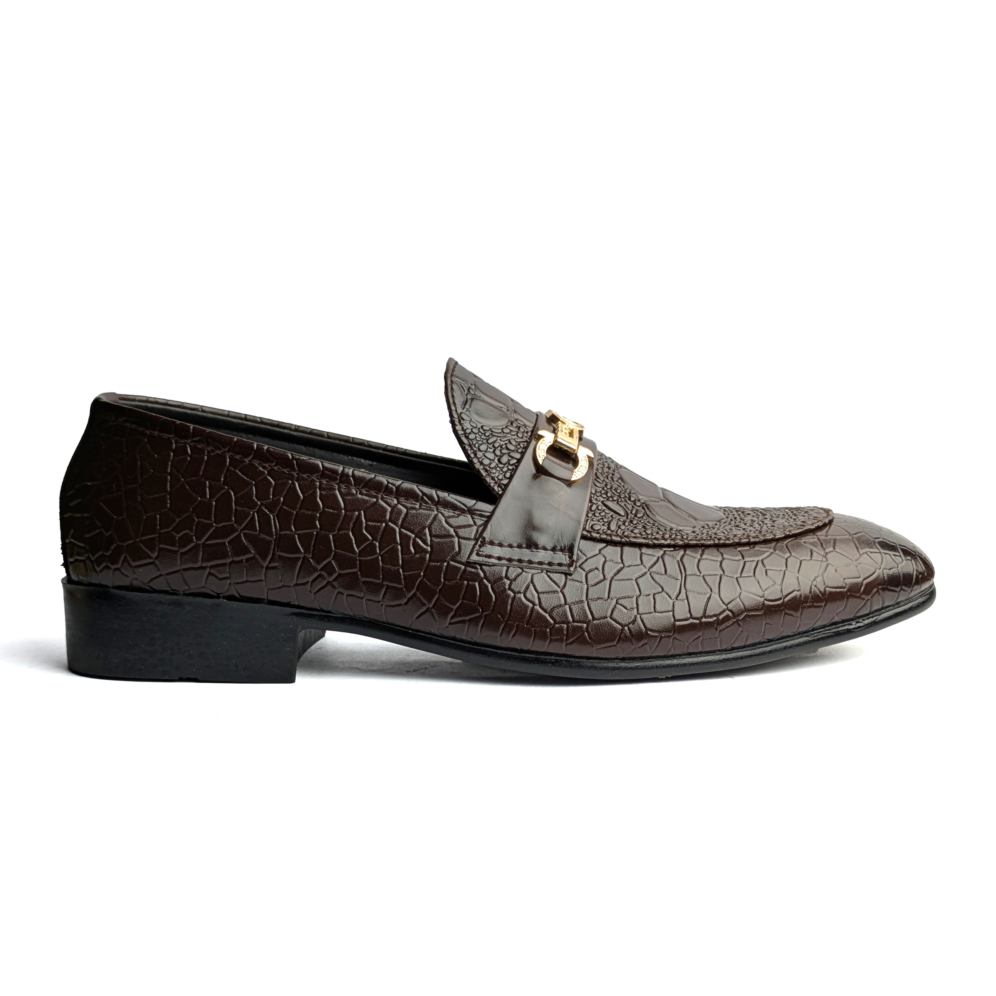 Brown Formal Slip On