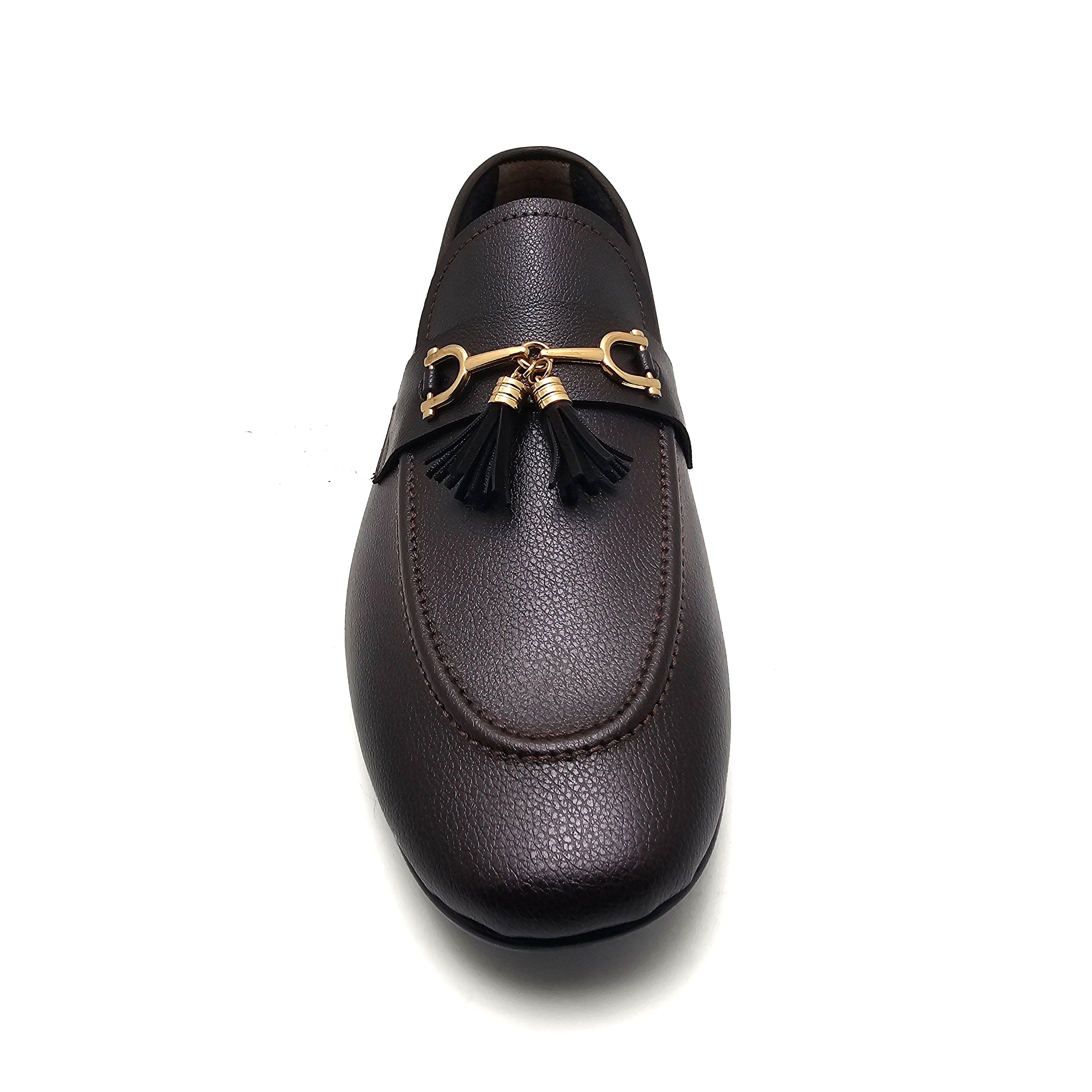 Brown Formal Slip On