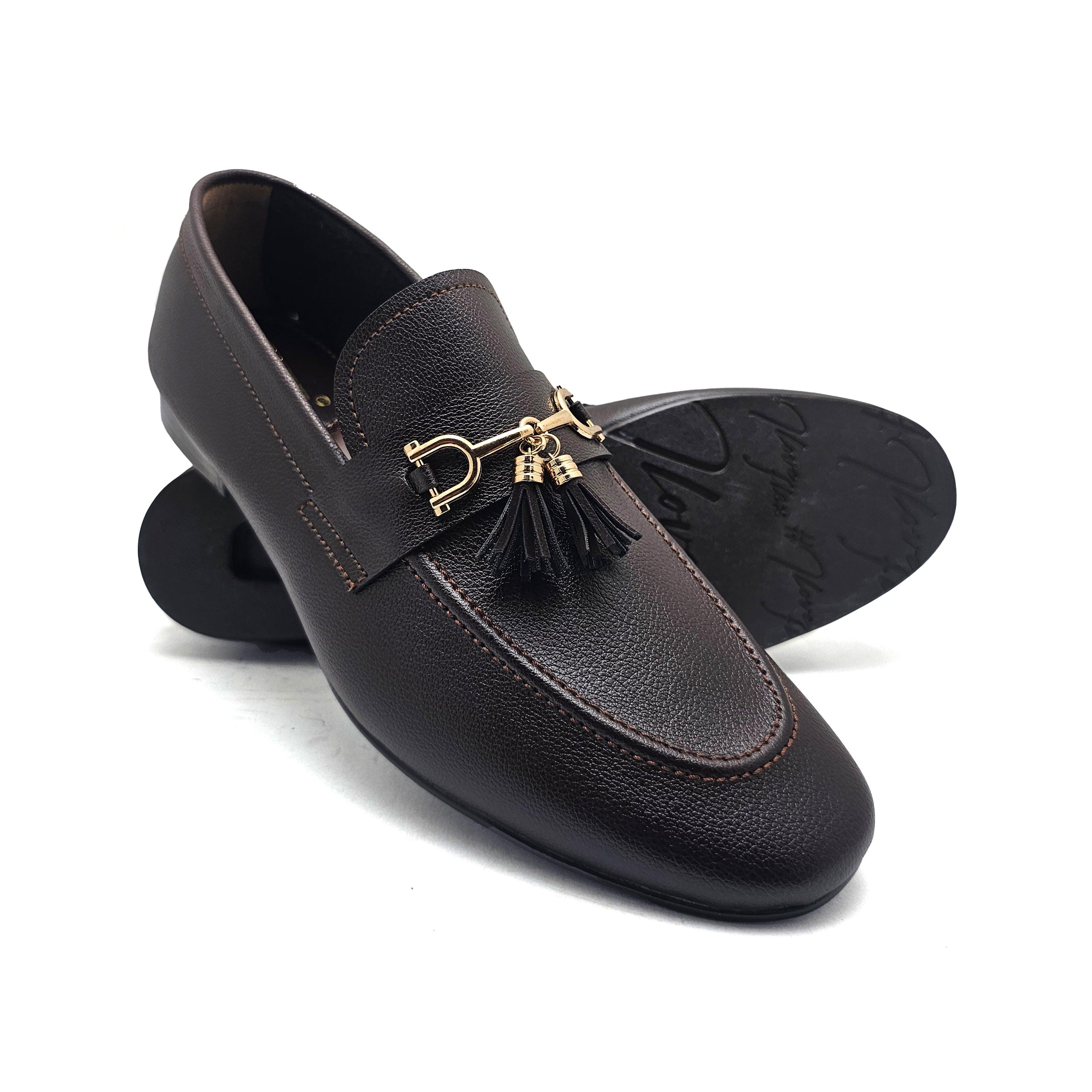 Brown Formal Slip On