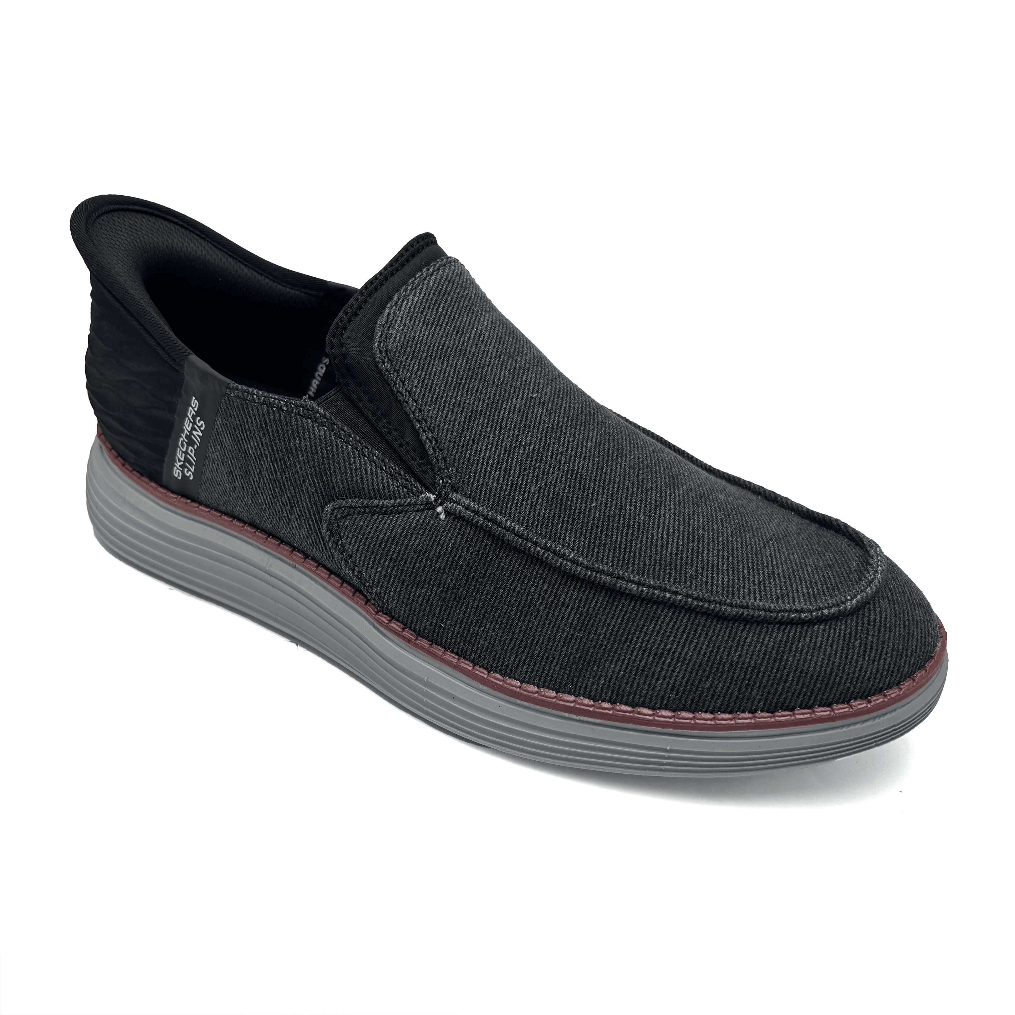 Black Casual Slip On