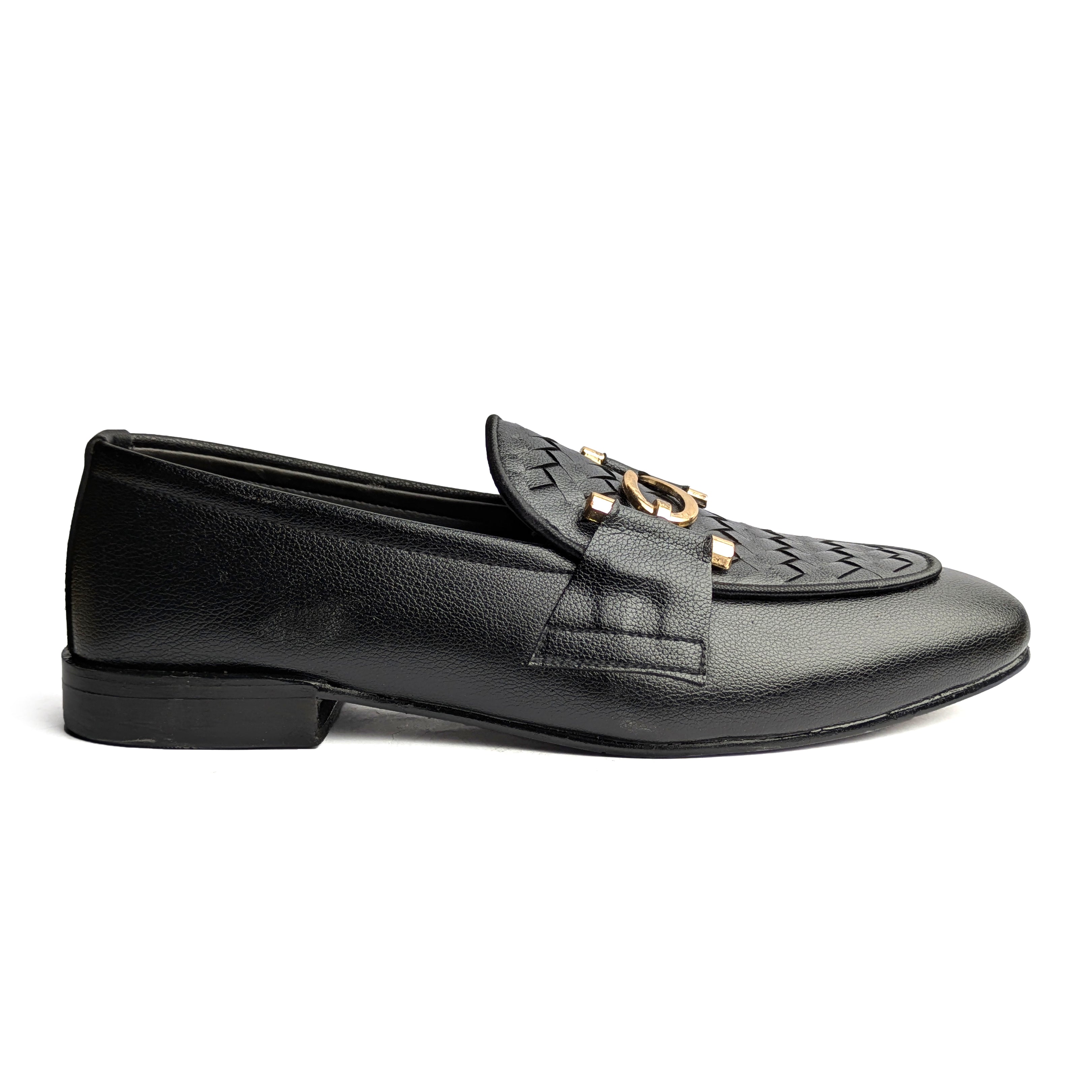 Black Formal Slip On