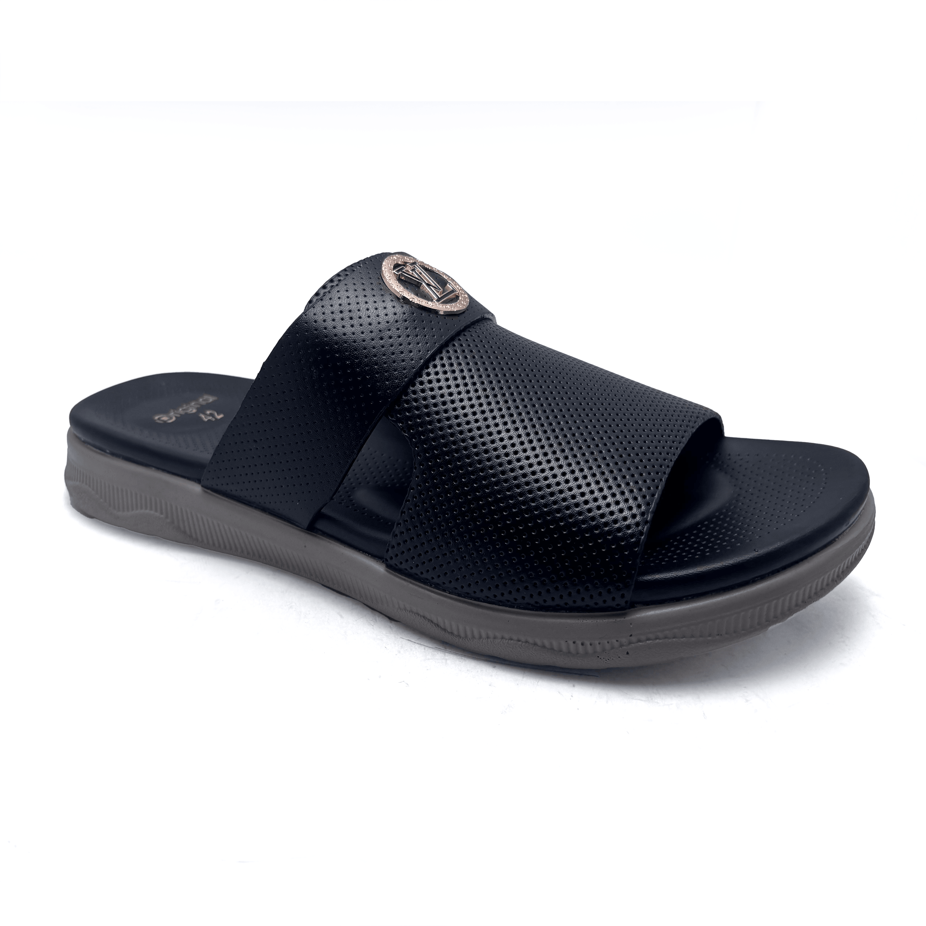 Black Casual Slipper