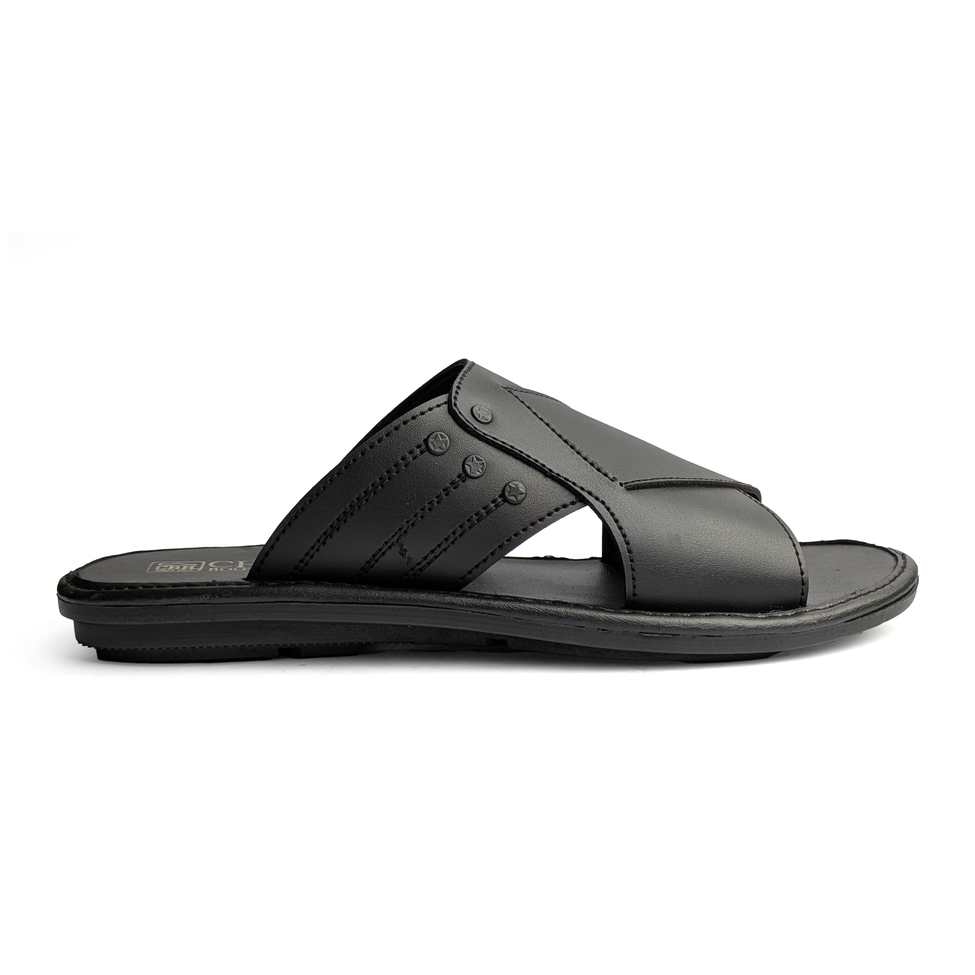 Black Casual Slipper