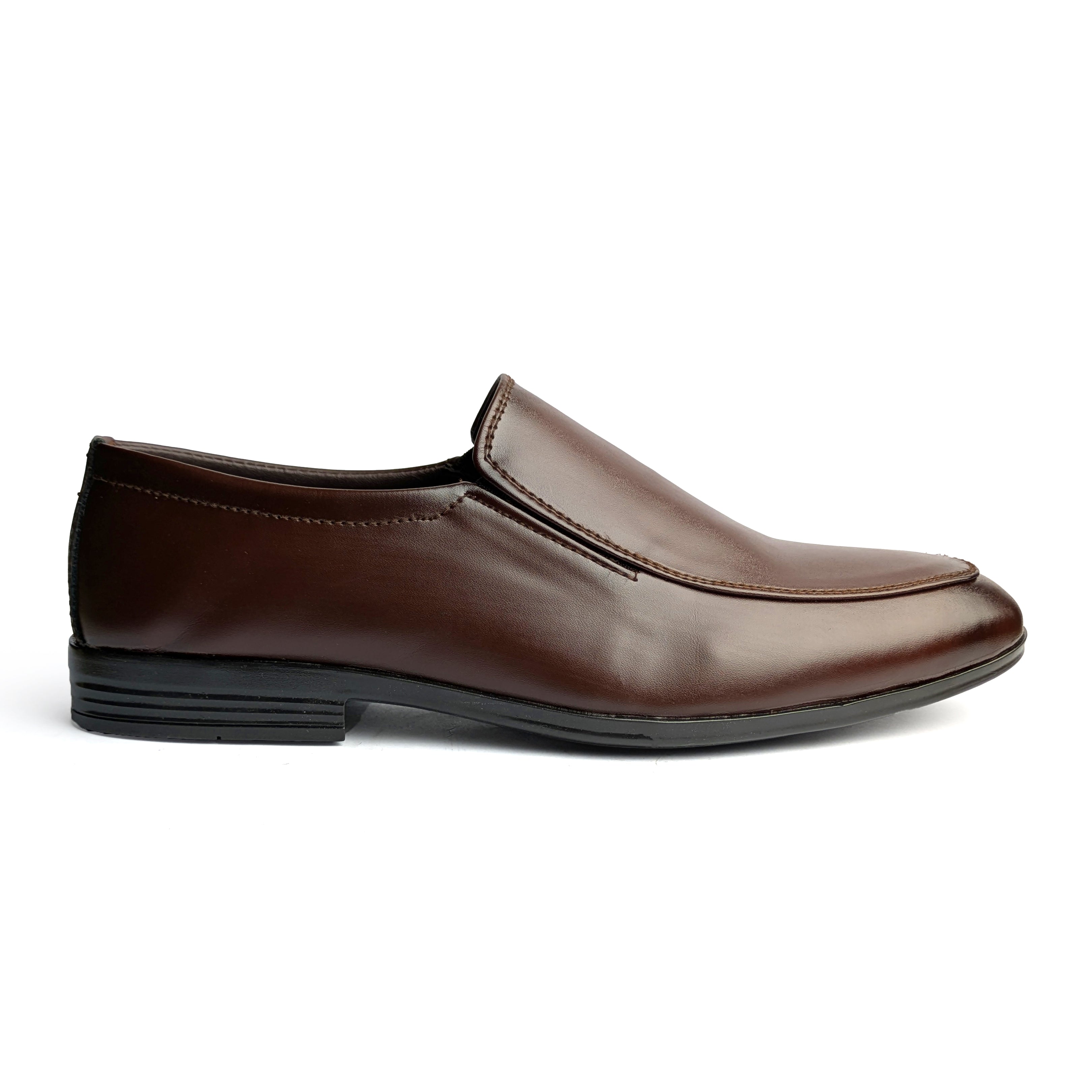 Brown Formal Slip On