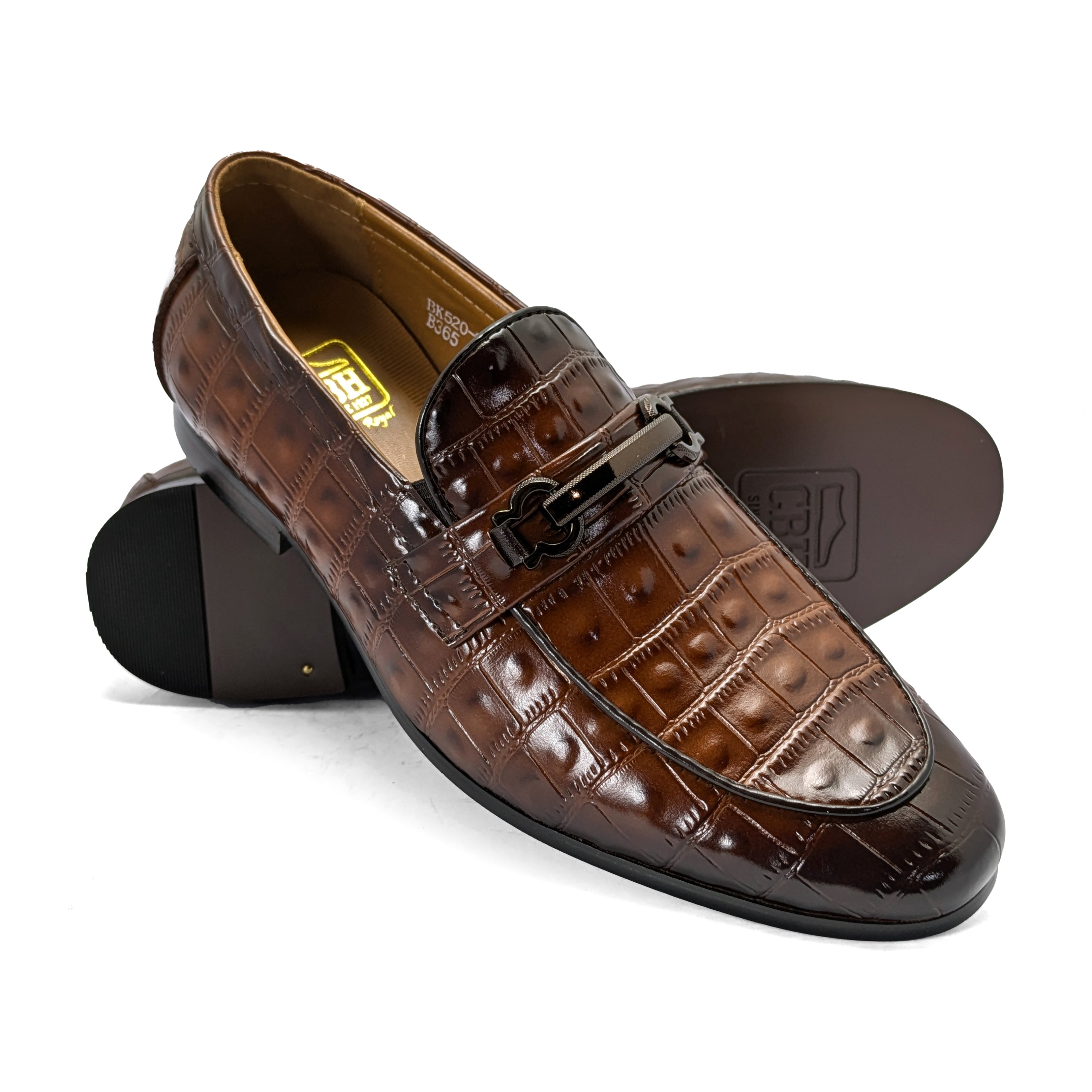 Brown Formal Slip On