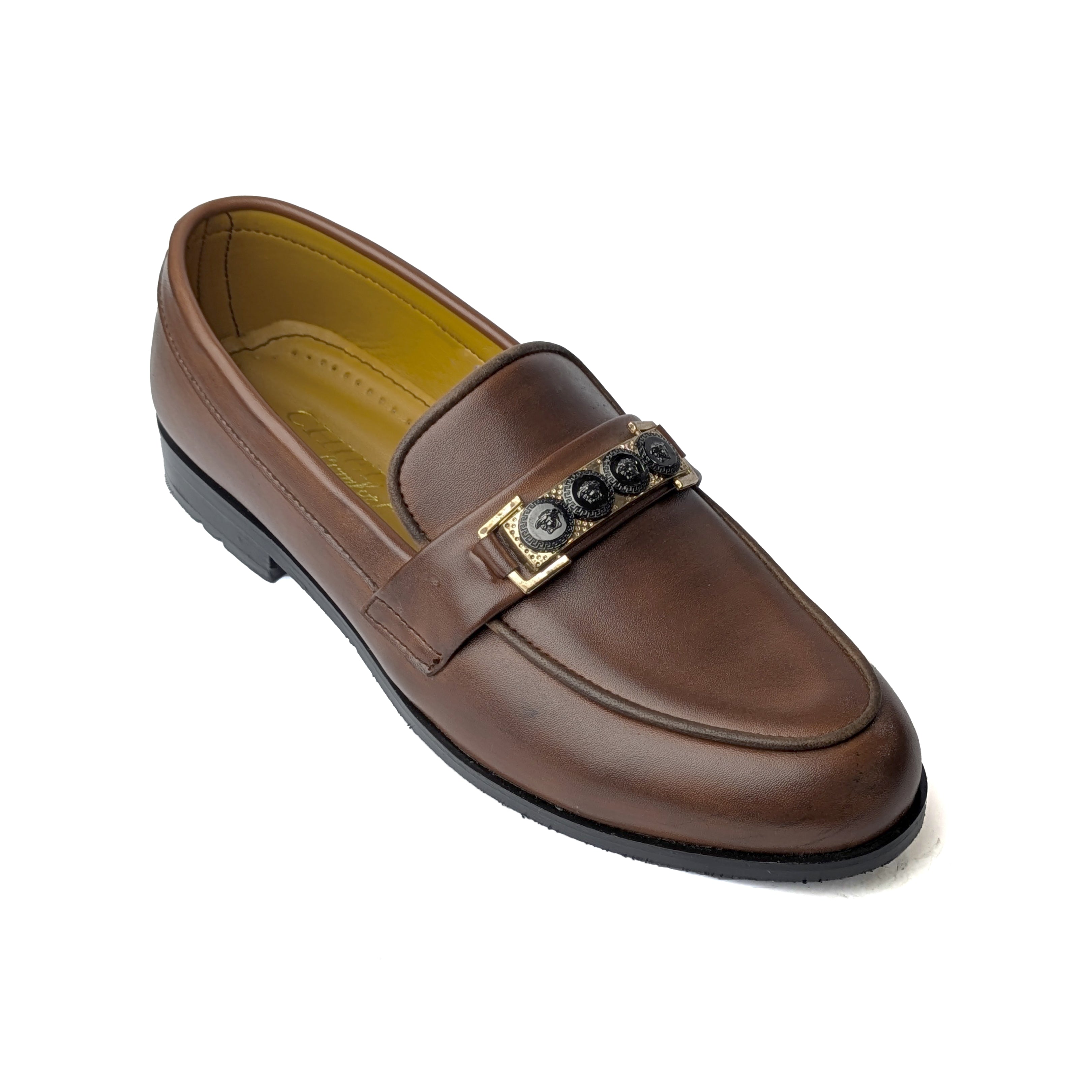 Mustard Formal Slip On