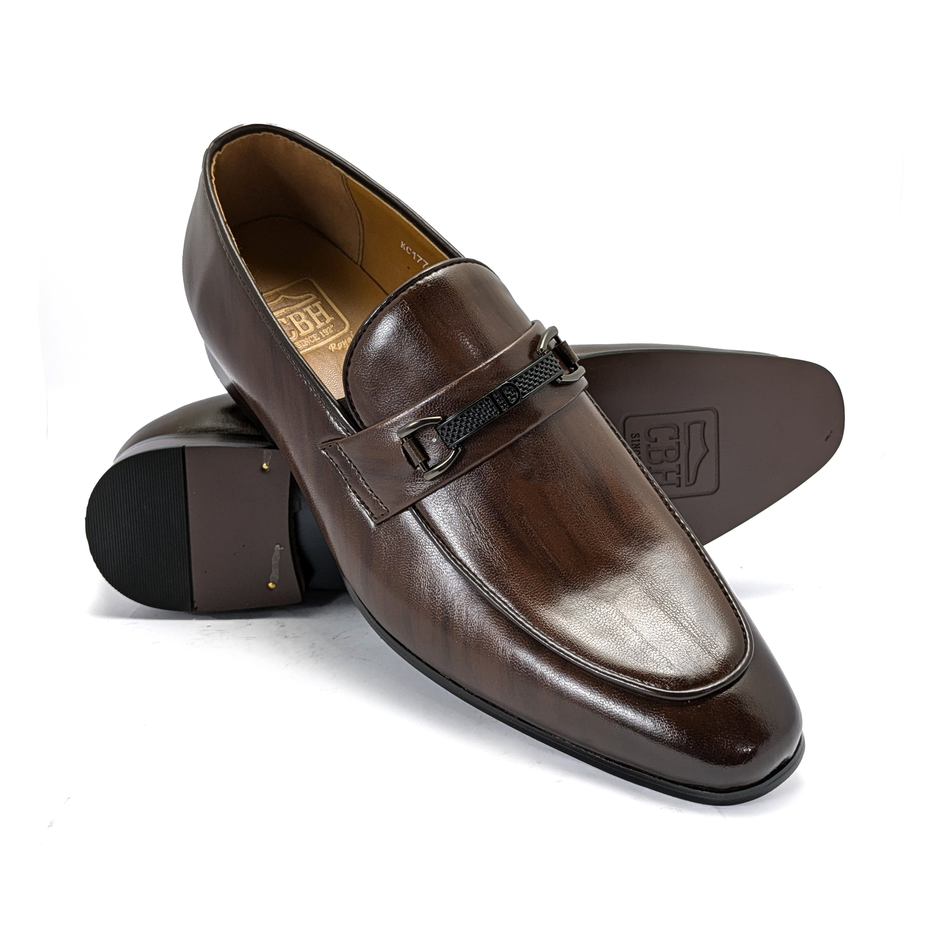 Brown Formal Slip On