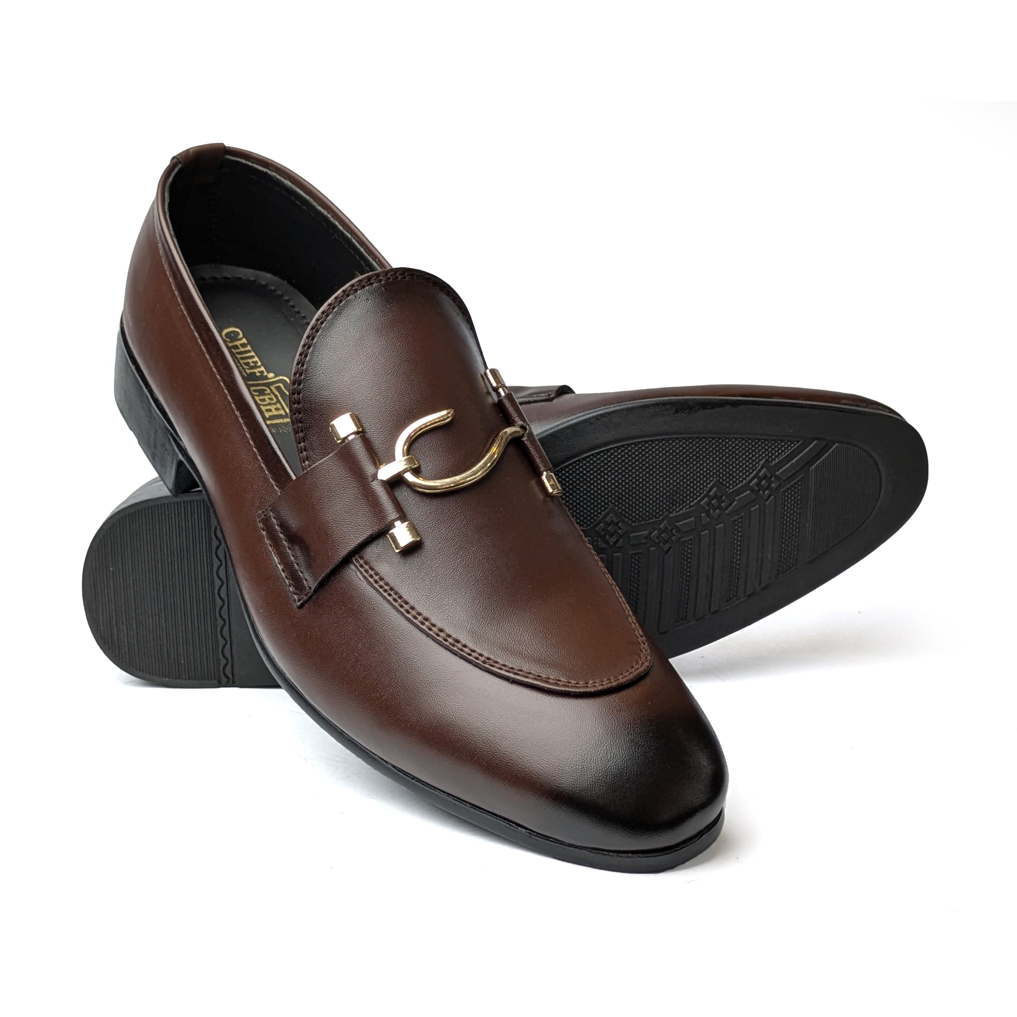 Brown Formal Slip On