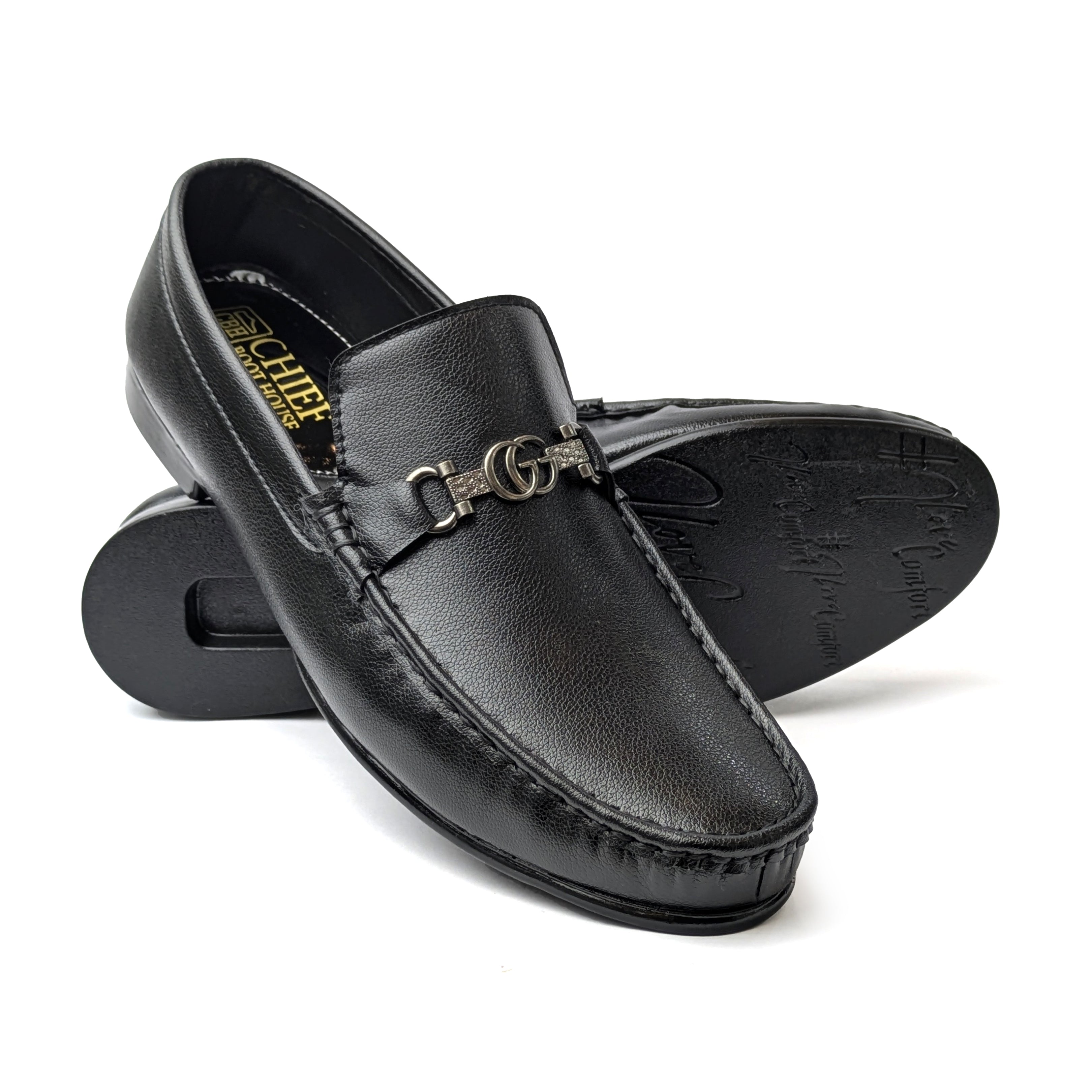Black Formal Slip On