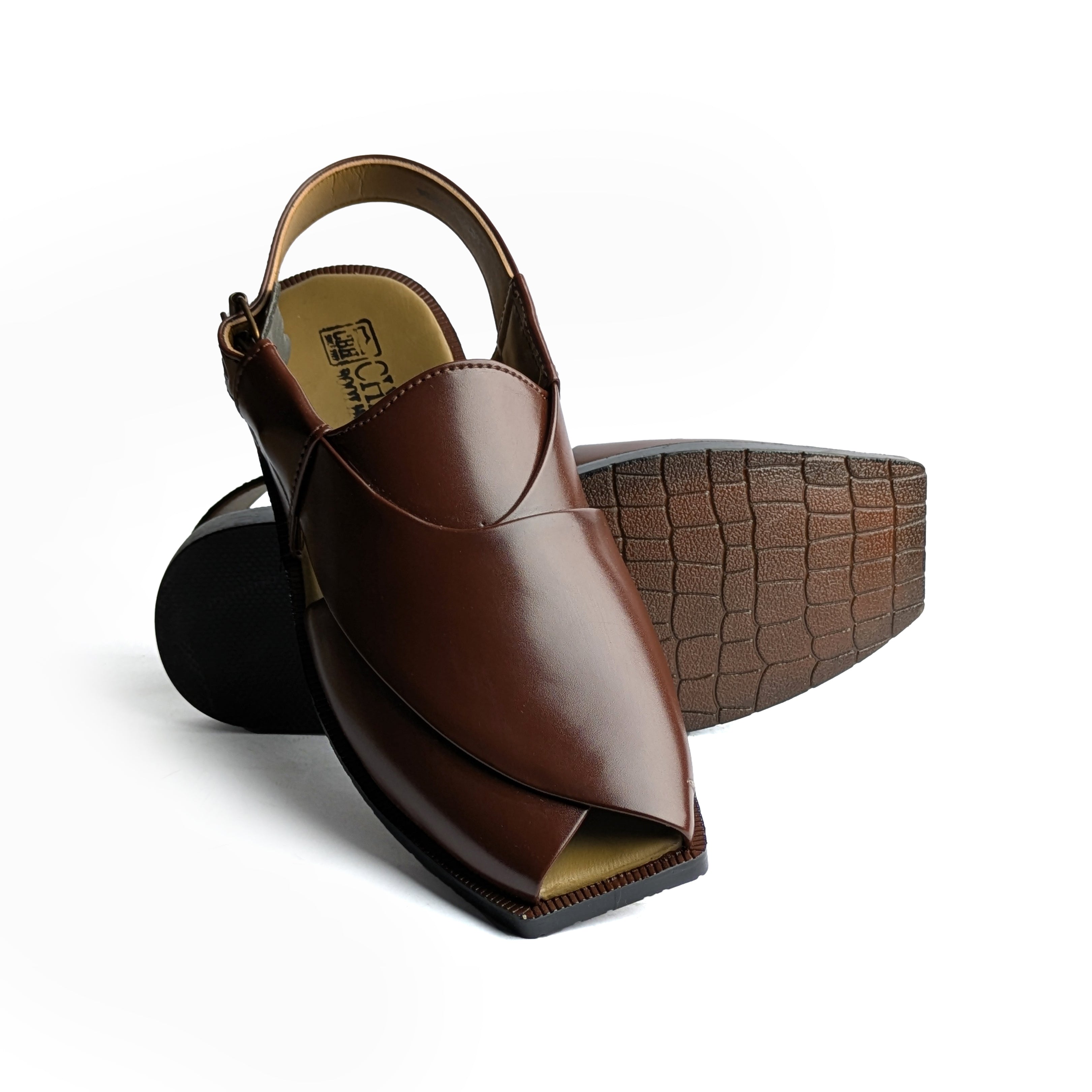Brown Casual Peshawari