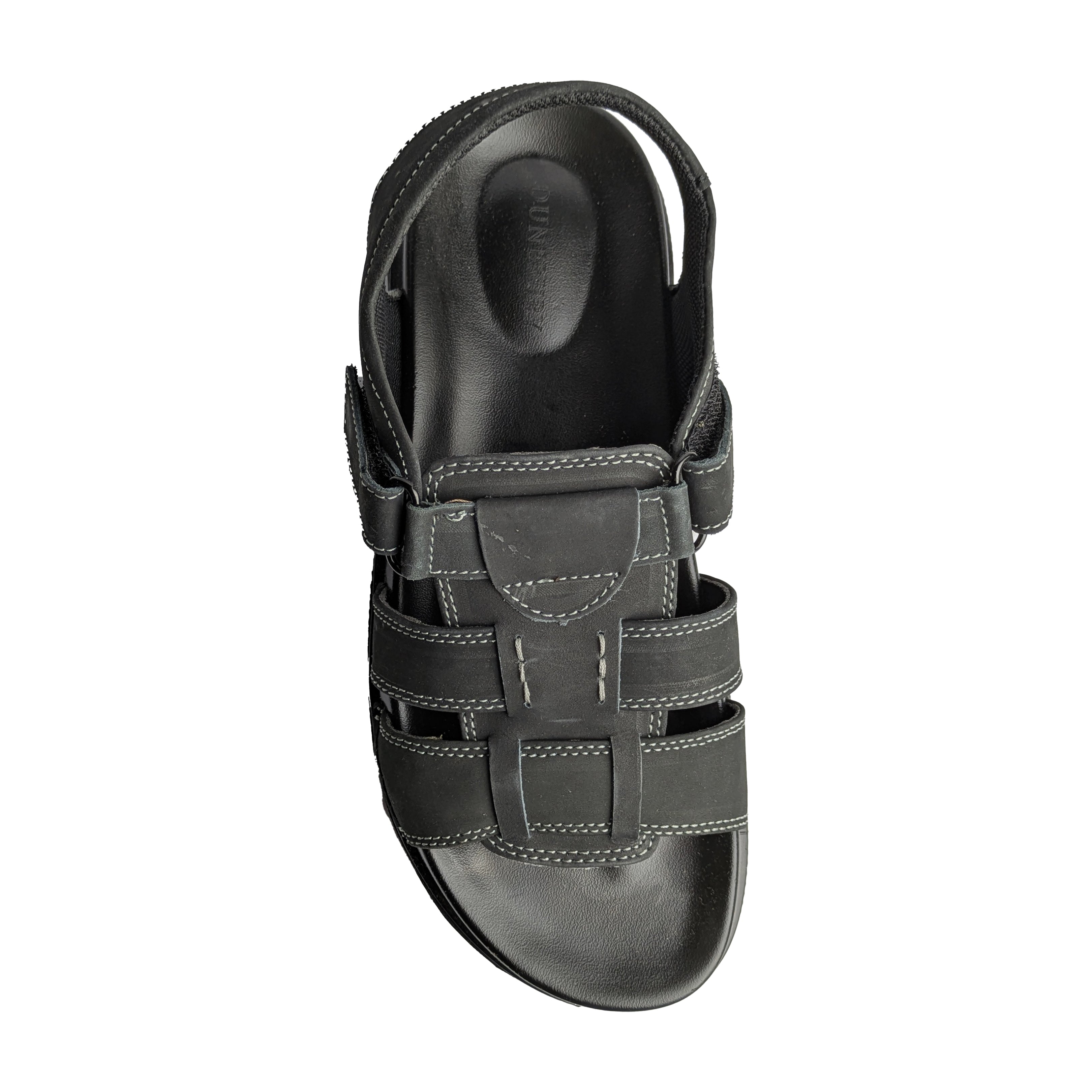 Black Nubic Casual Sandal