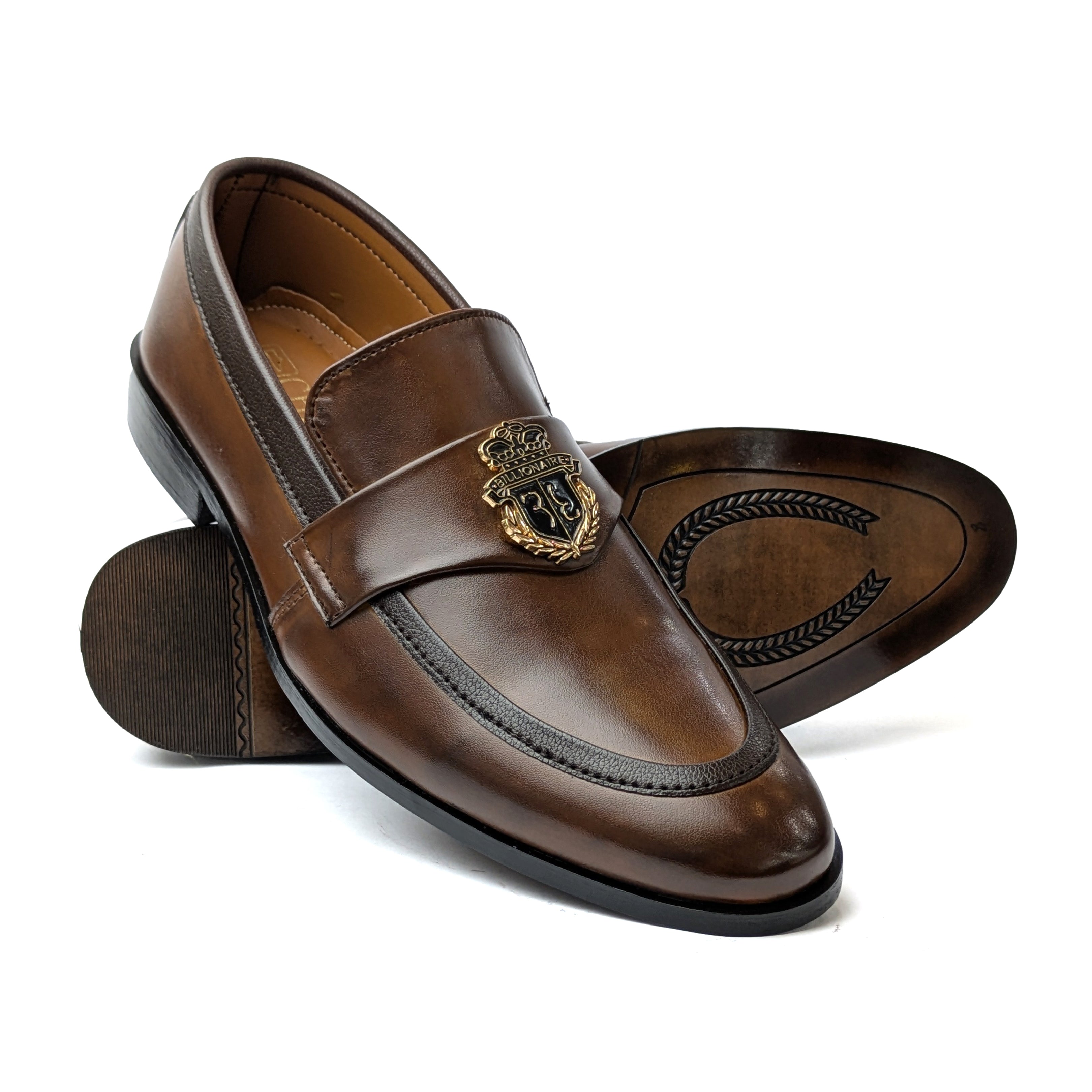 Brown Formal Slip On