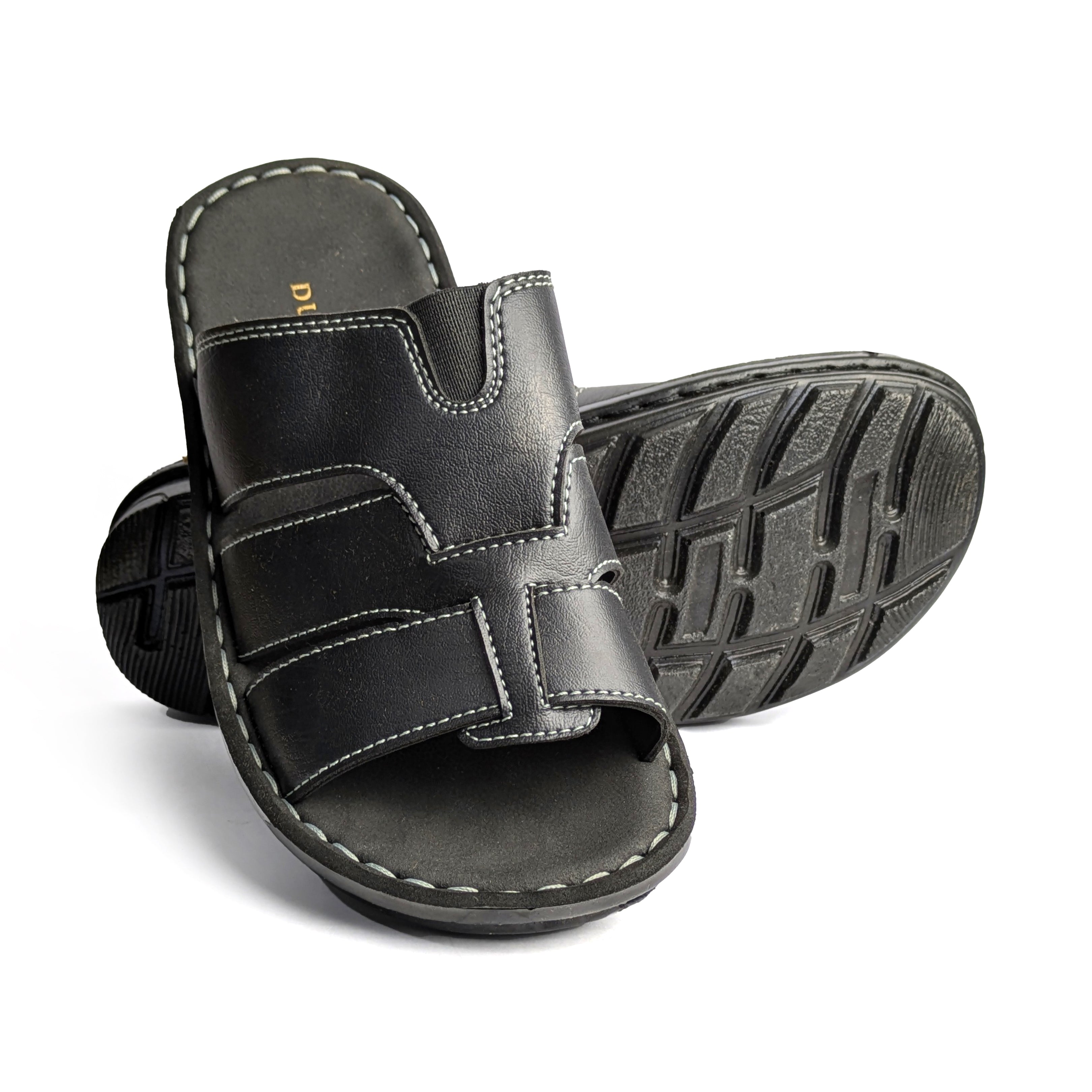 Black Casual Slipper