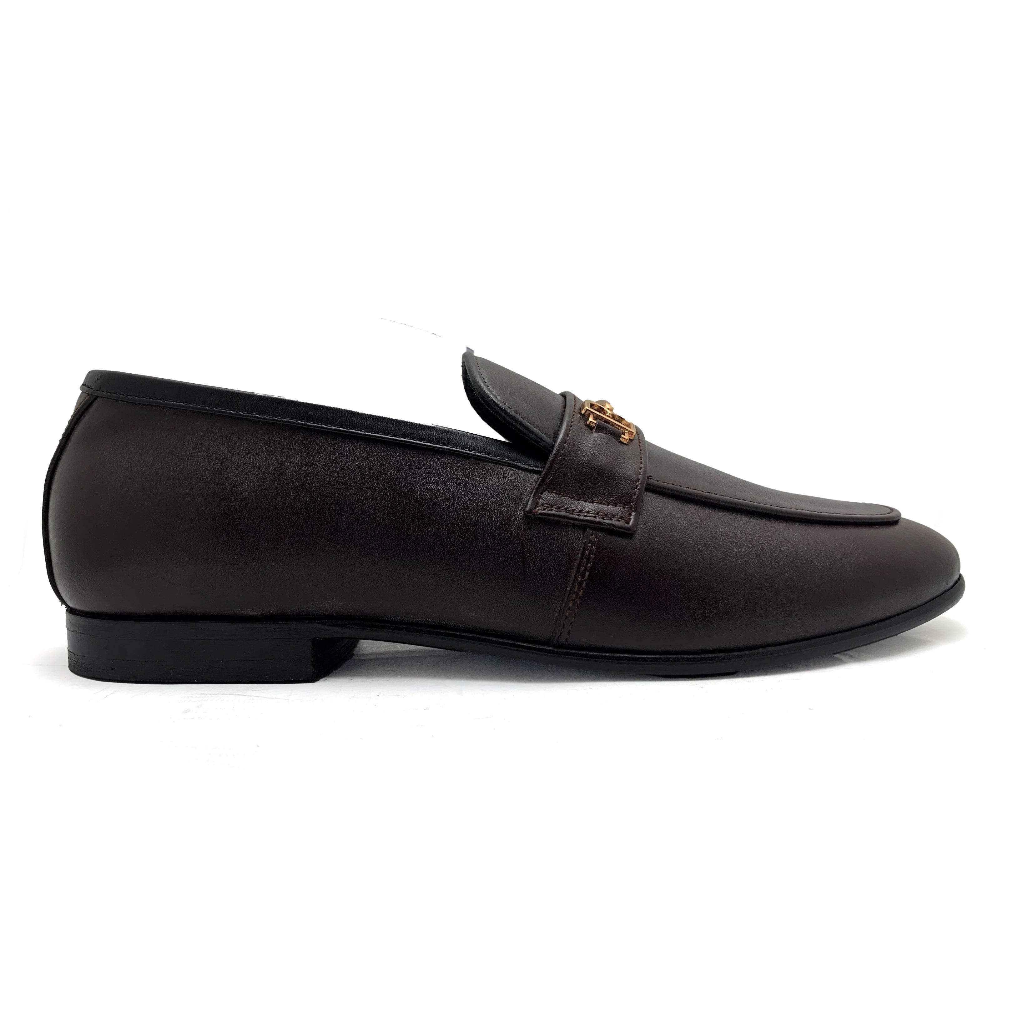 Brown Formal Slip On