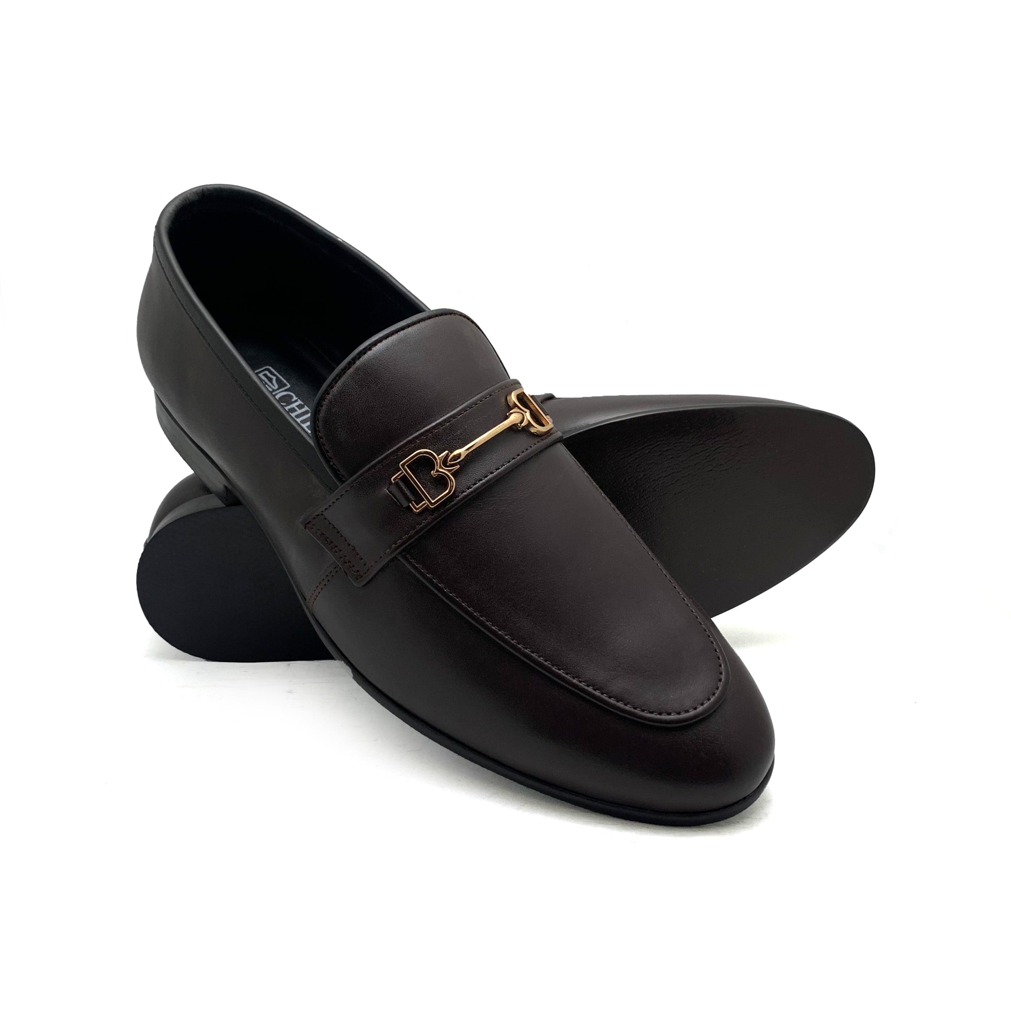 Brown Formal Slip On