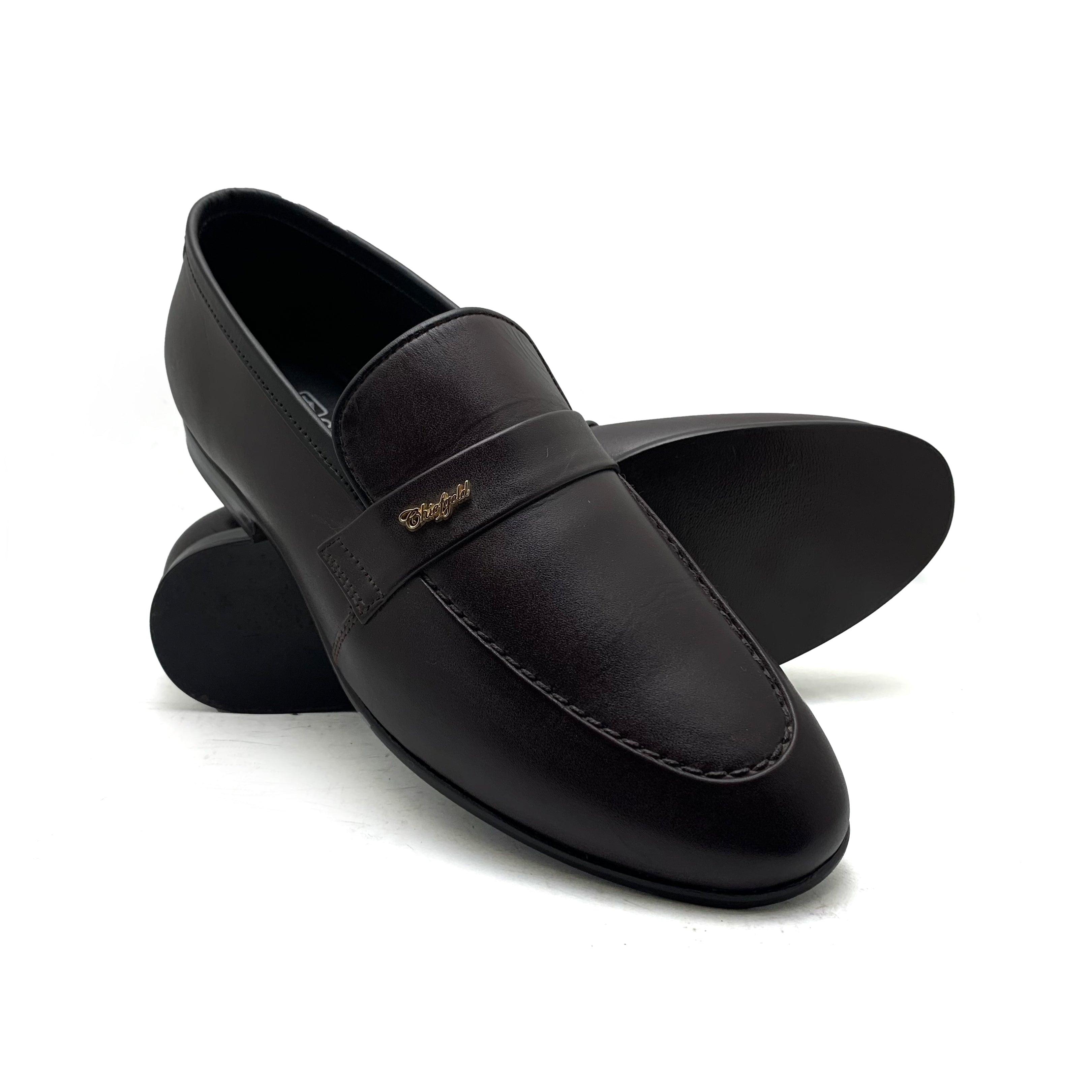Brown Formal Slip On