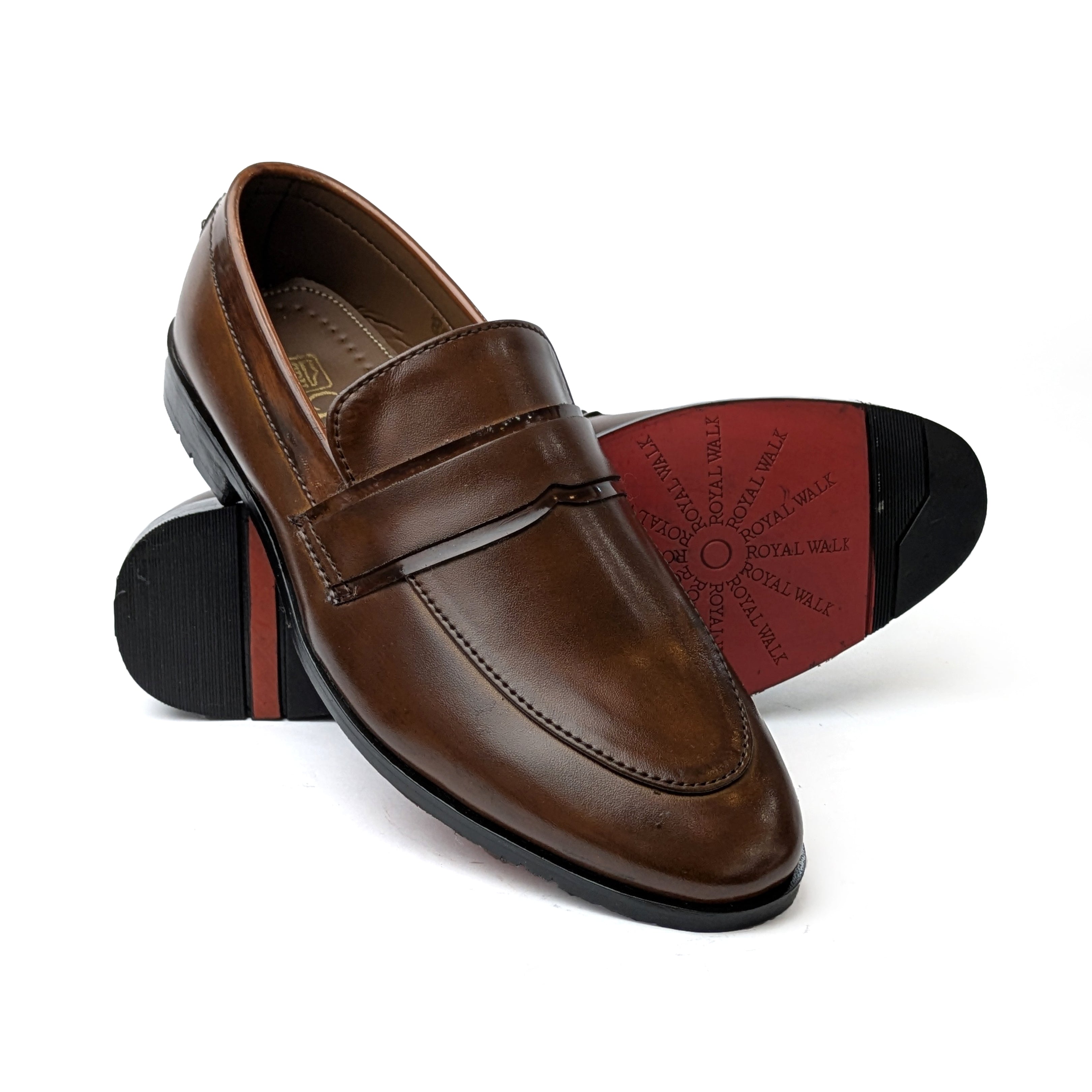 Brown Formal Slip On