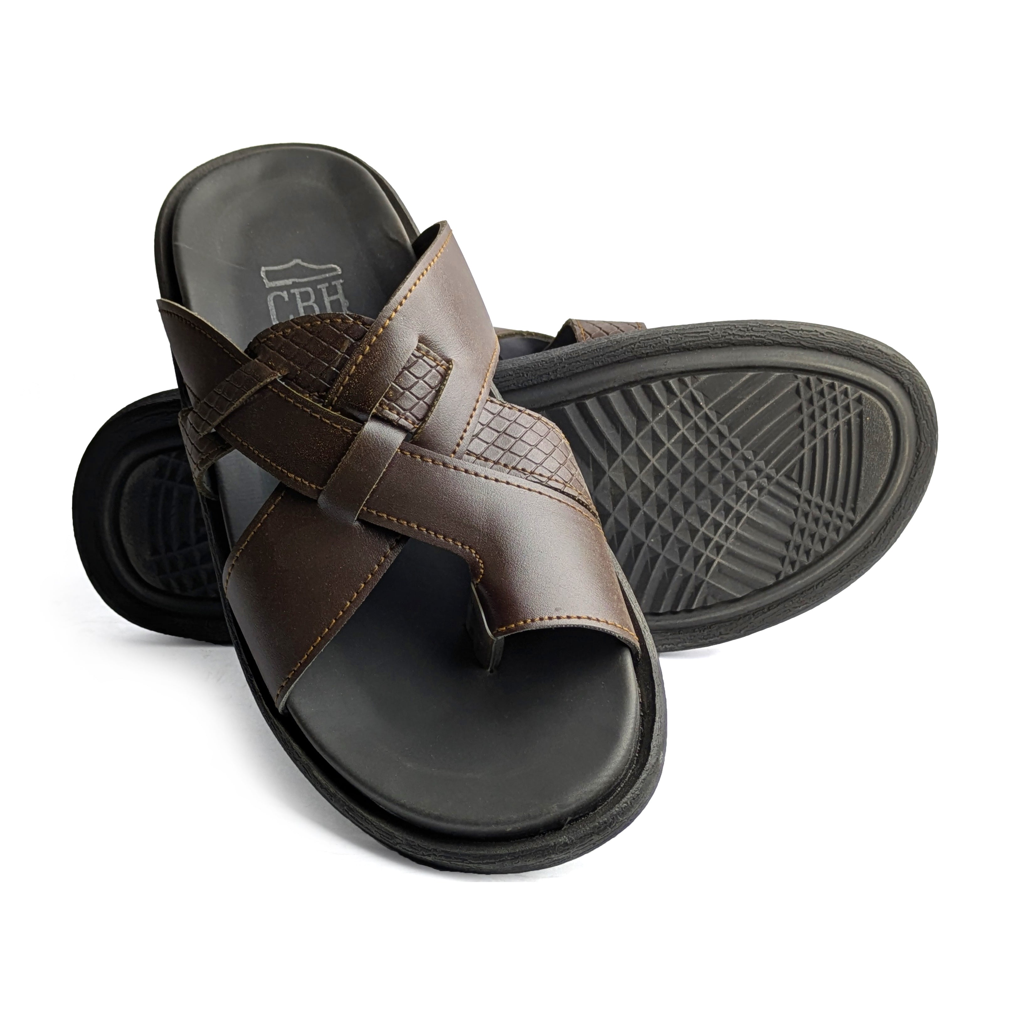 Maroon Casual Chappal