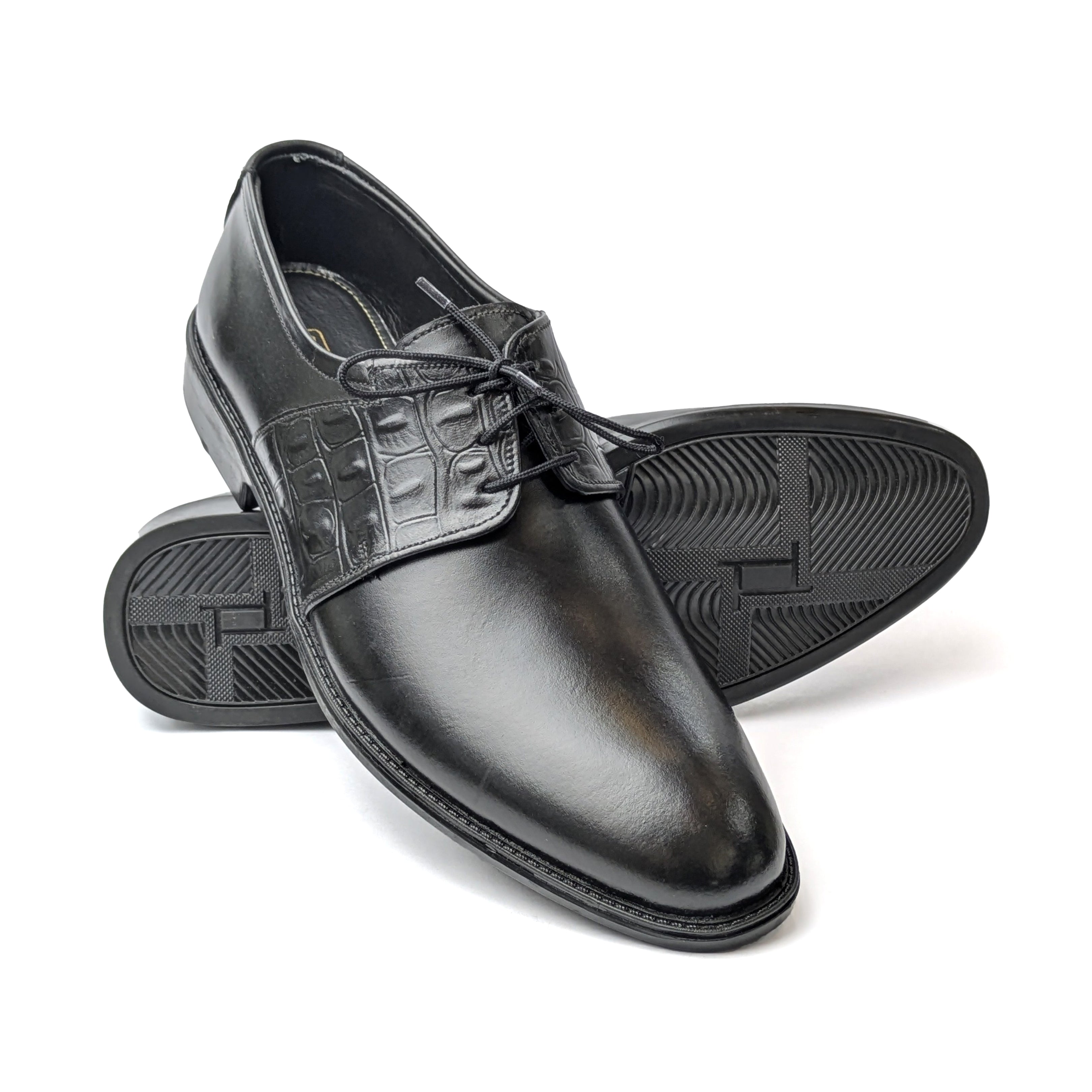 Black Formal Lace Up