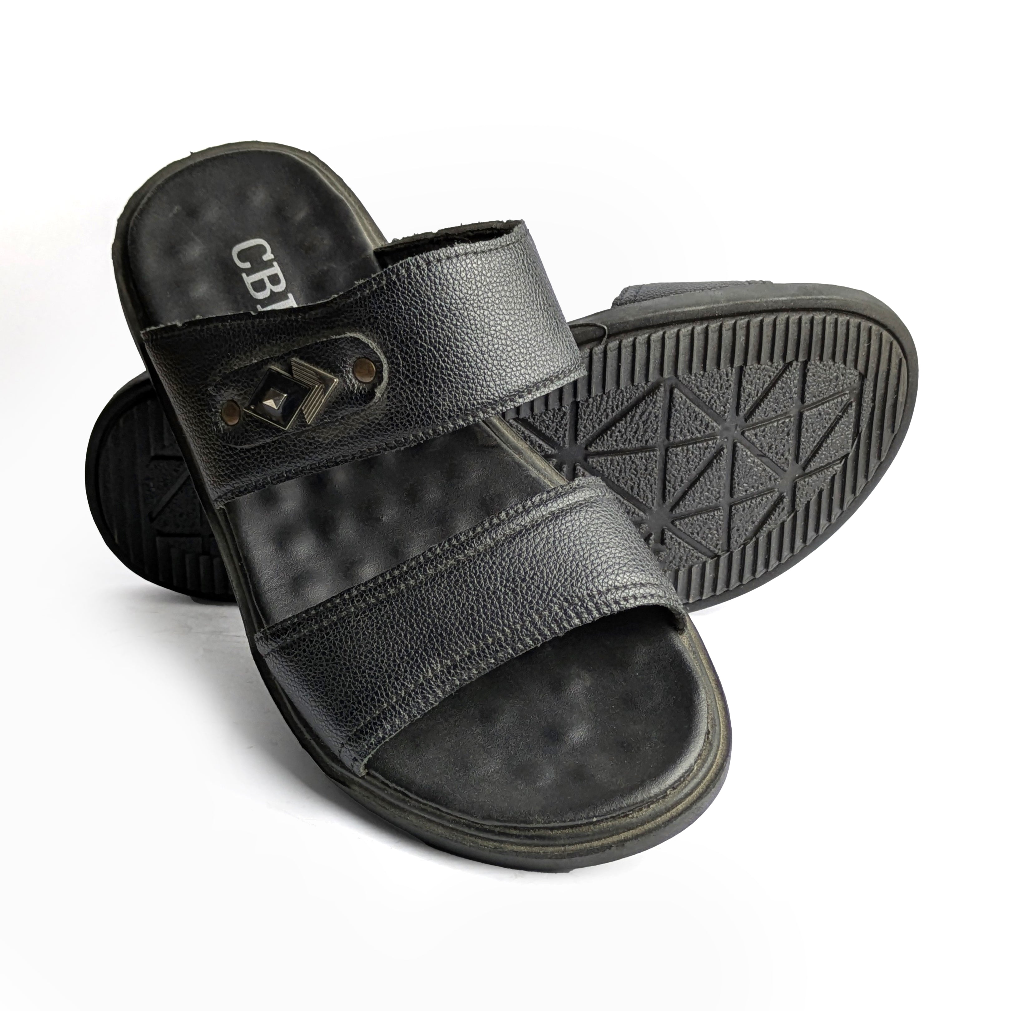 Black Casual Slipper