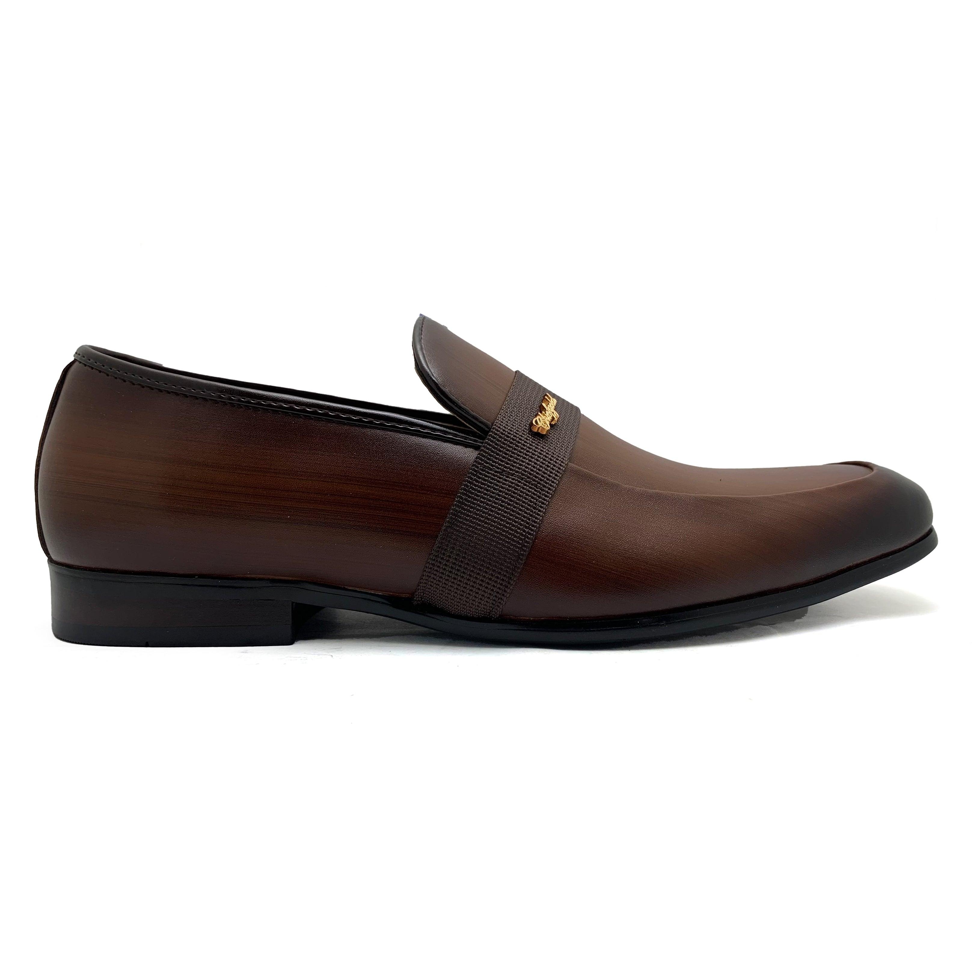 Brown Formal Slip On
