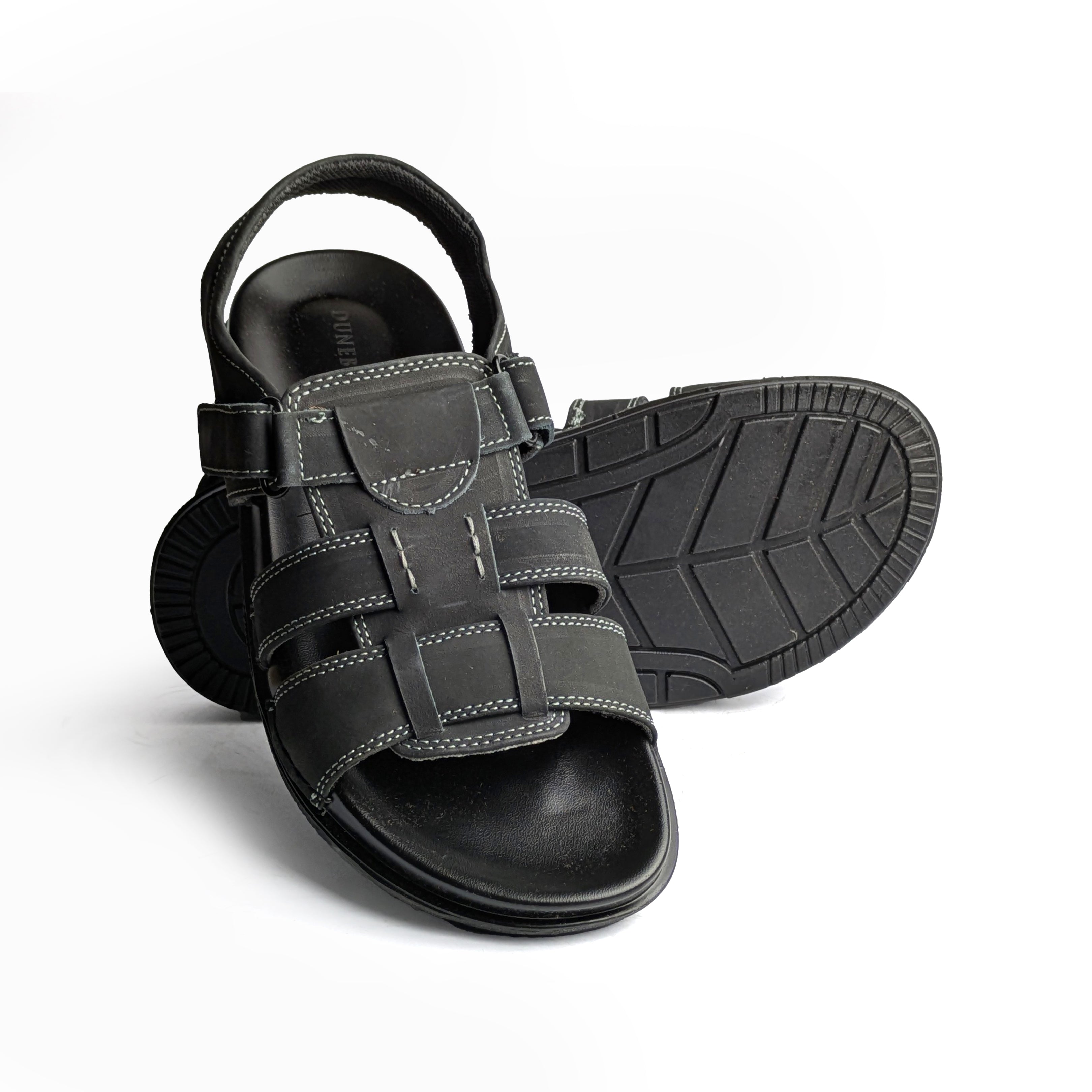 Black Nubic Casual Sandal