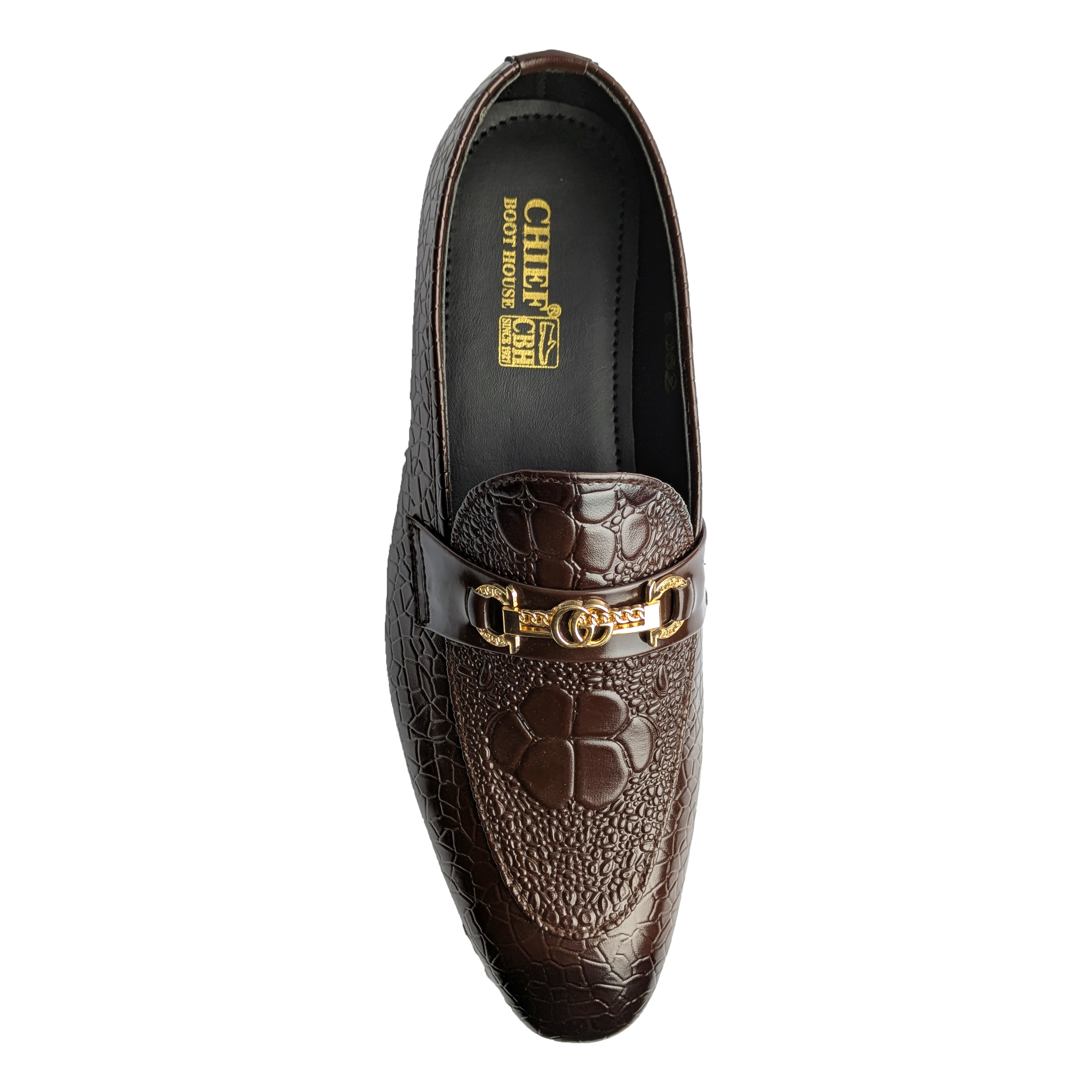 Brown Formal Slip On