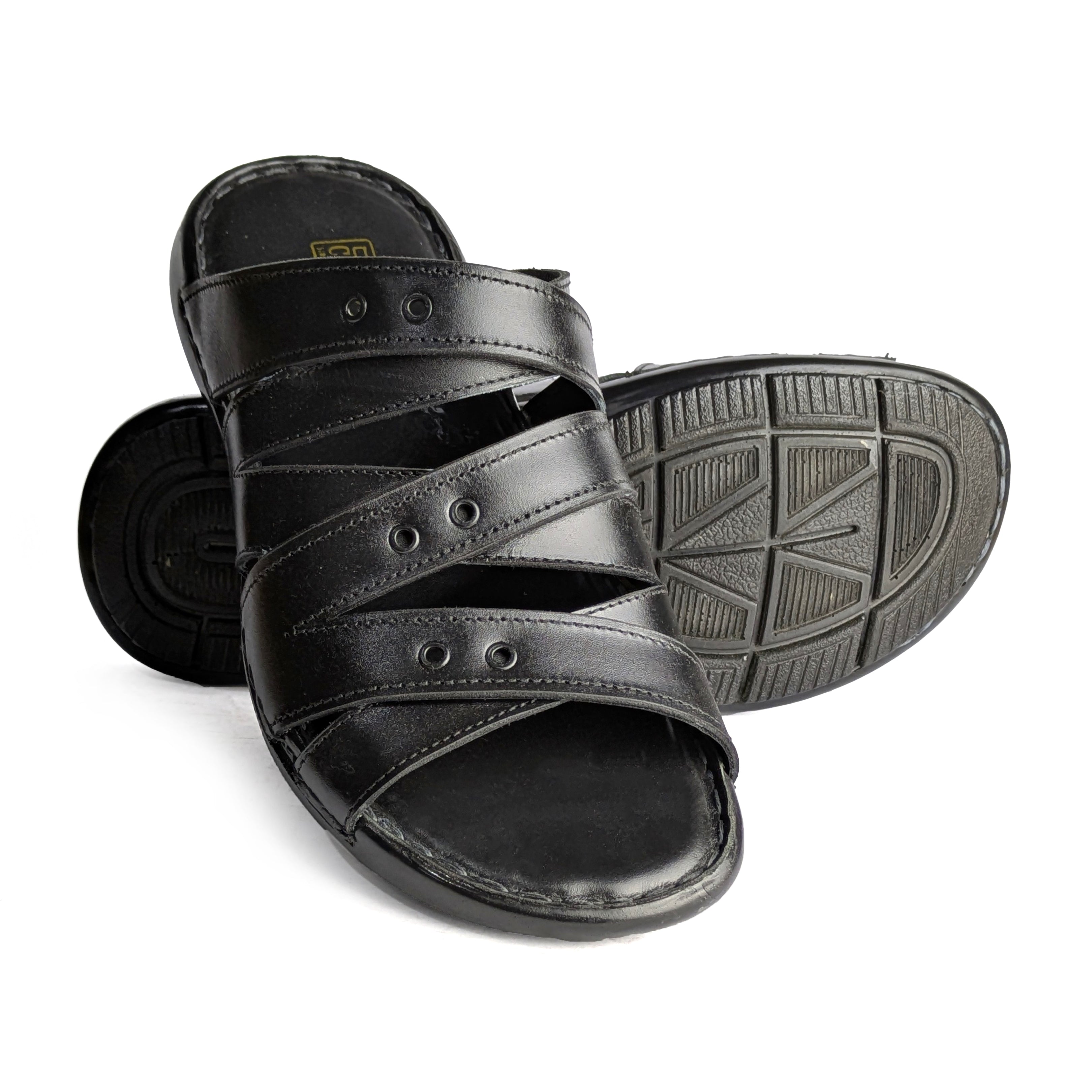 Black Casual Slipper
