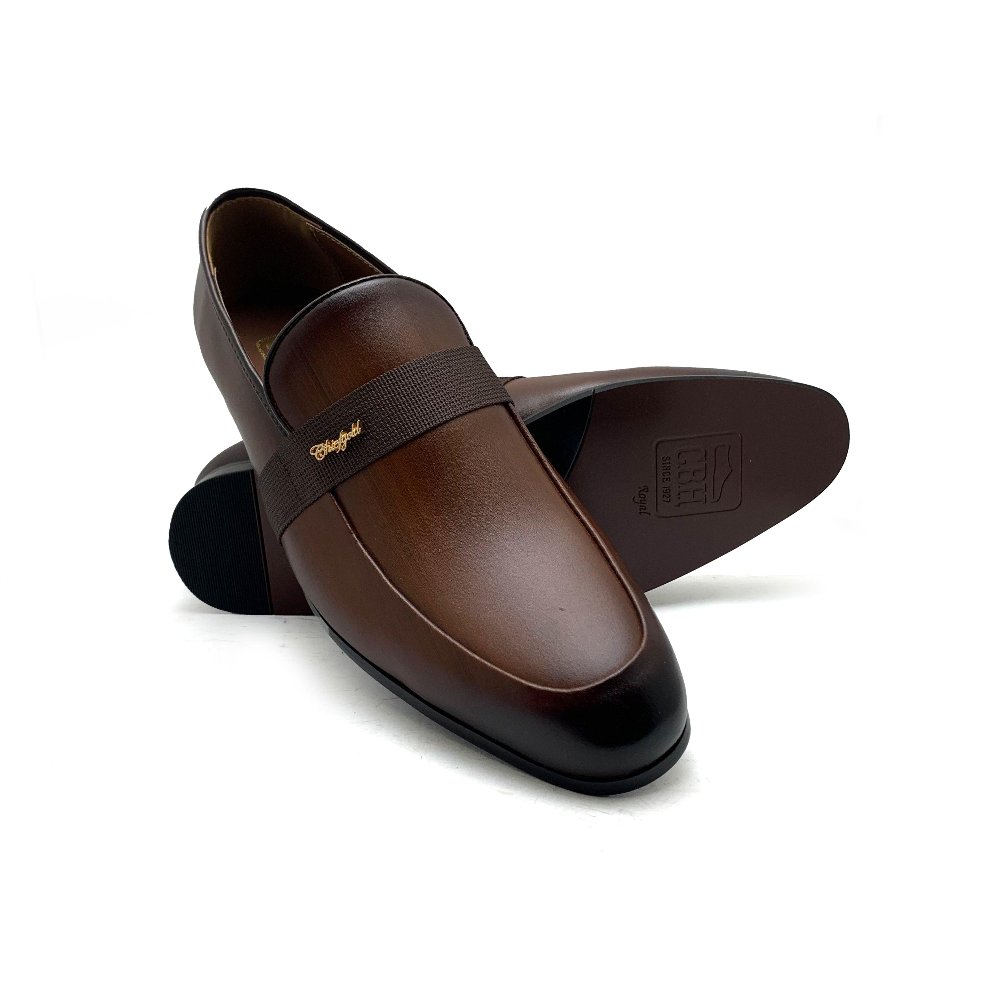 Brown Formal Slip On