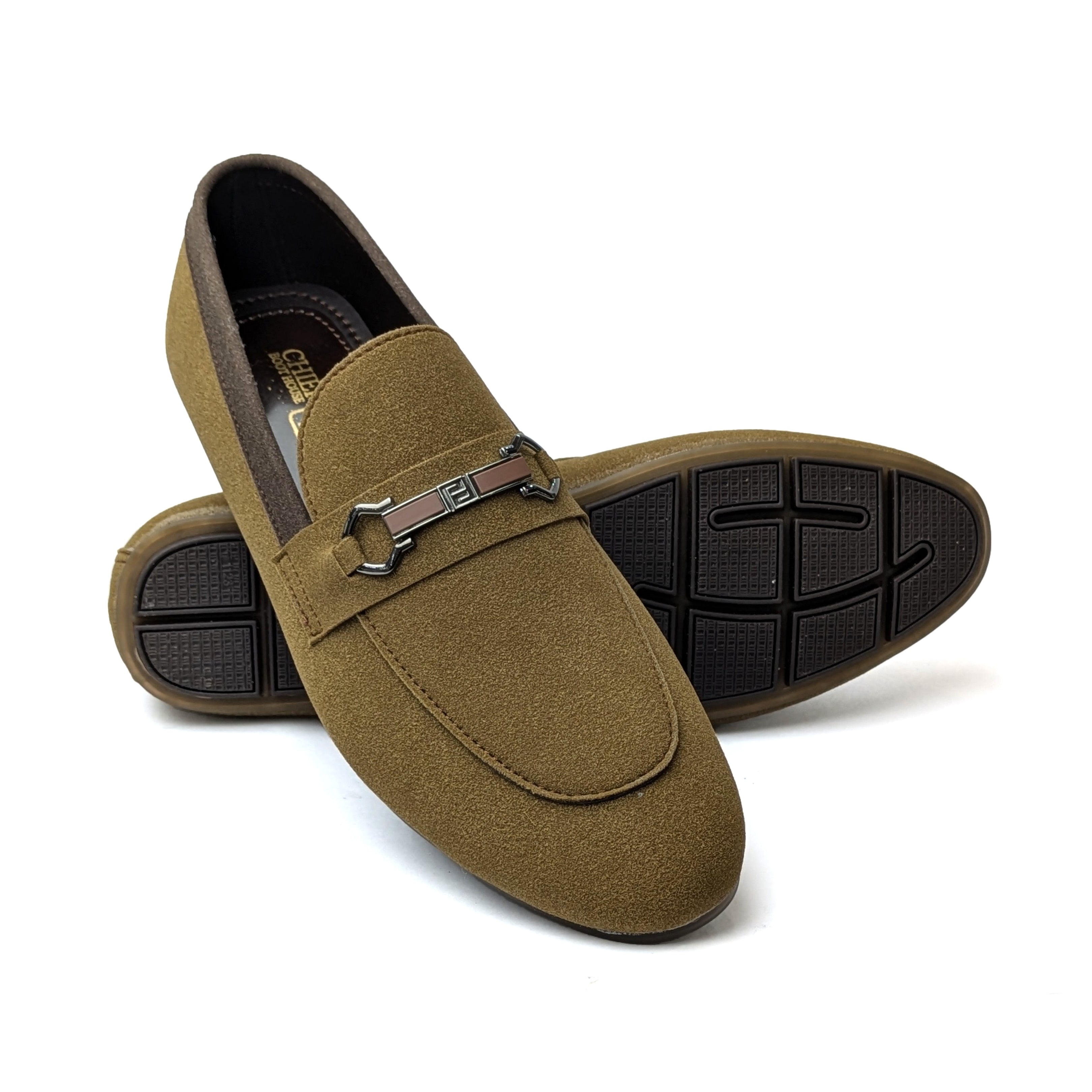 Coffee Formal Slip On