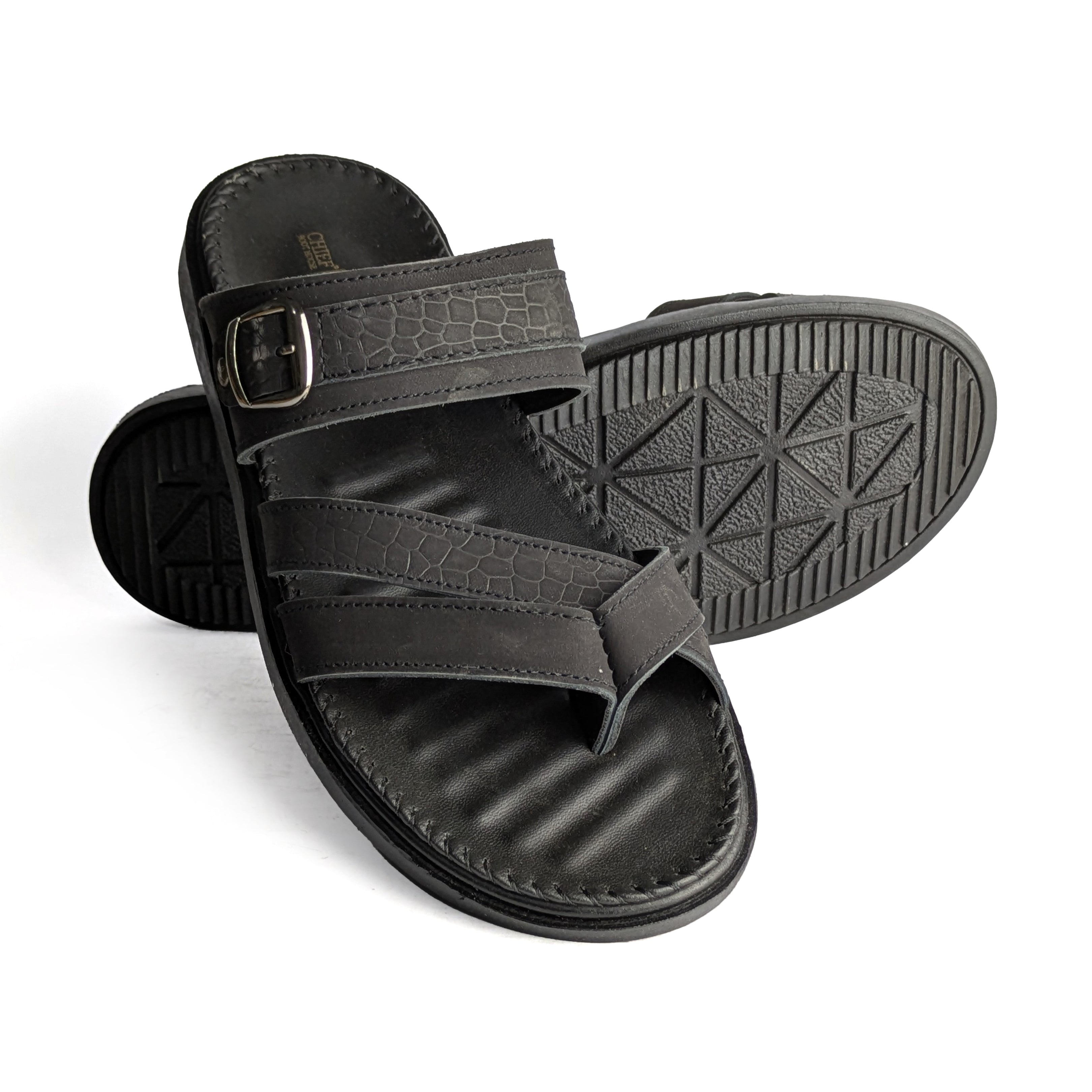 Black Casual Slipper