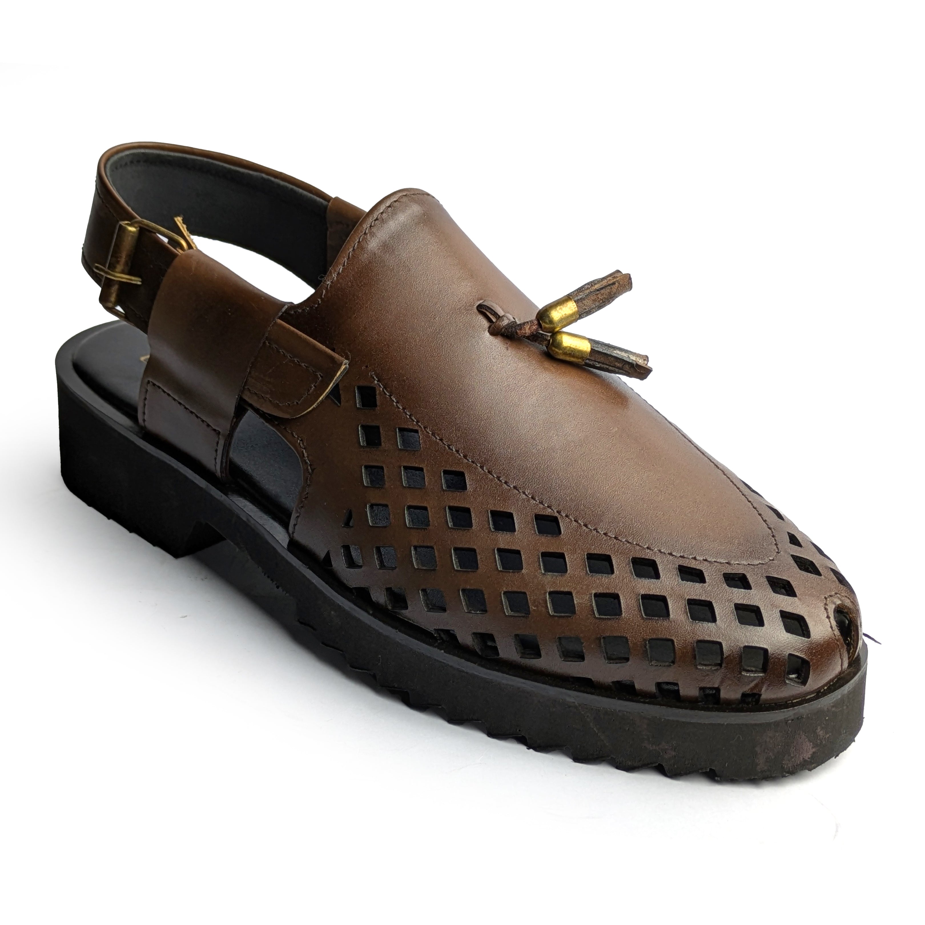 Brown Casual Peshawari