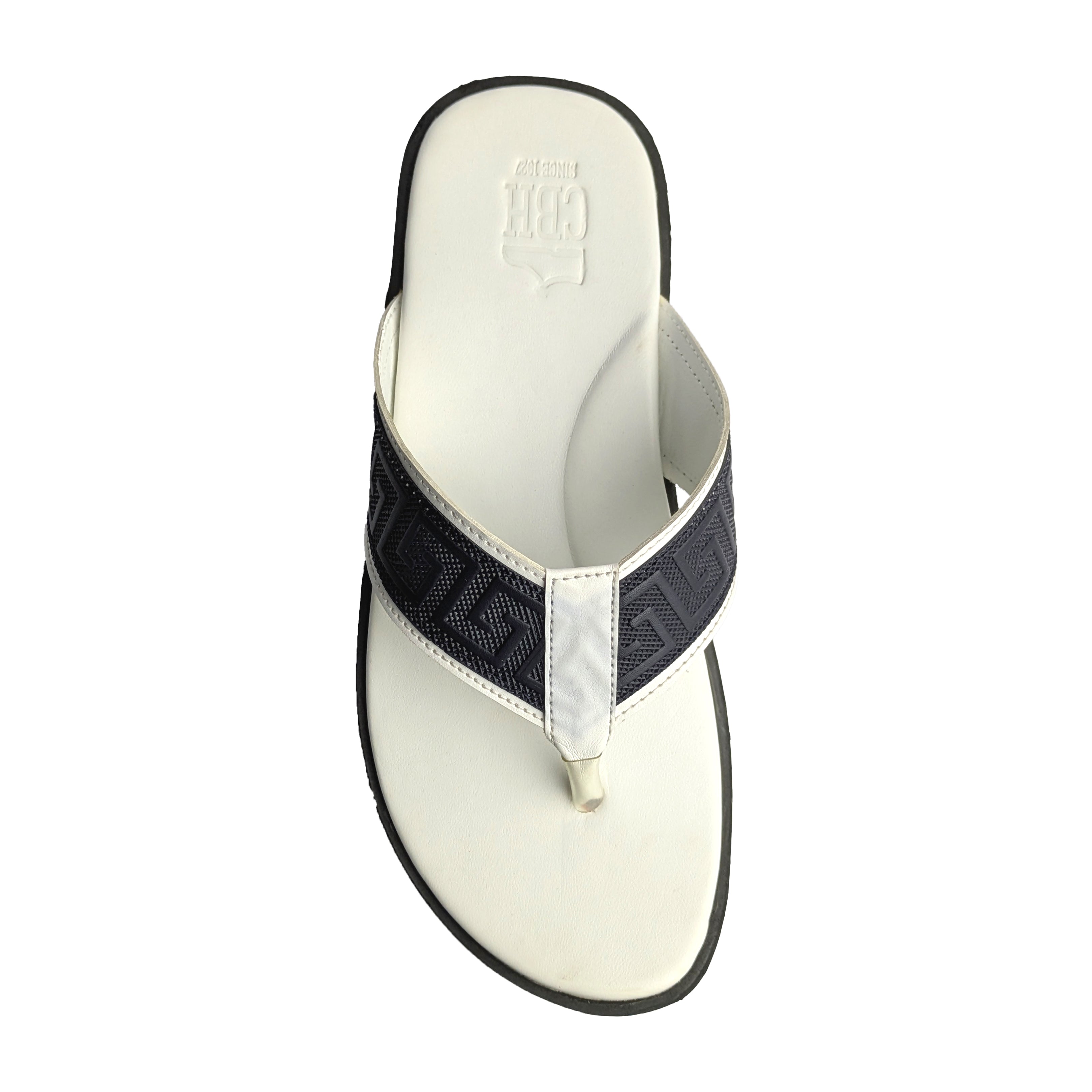 White Casual Chappal