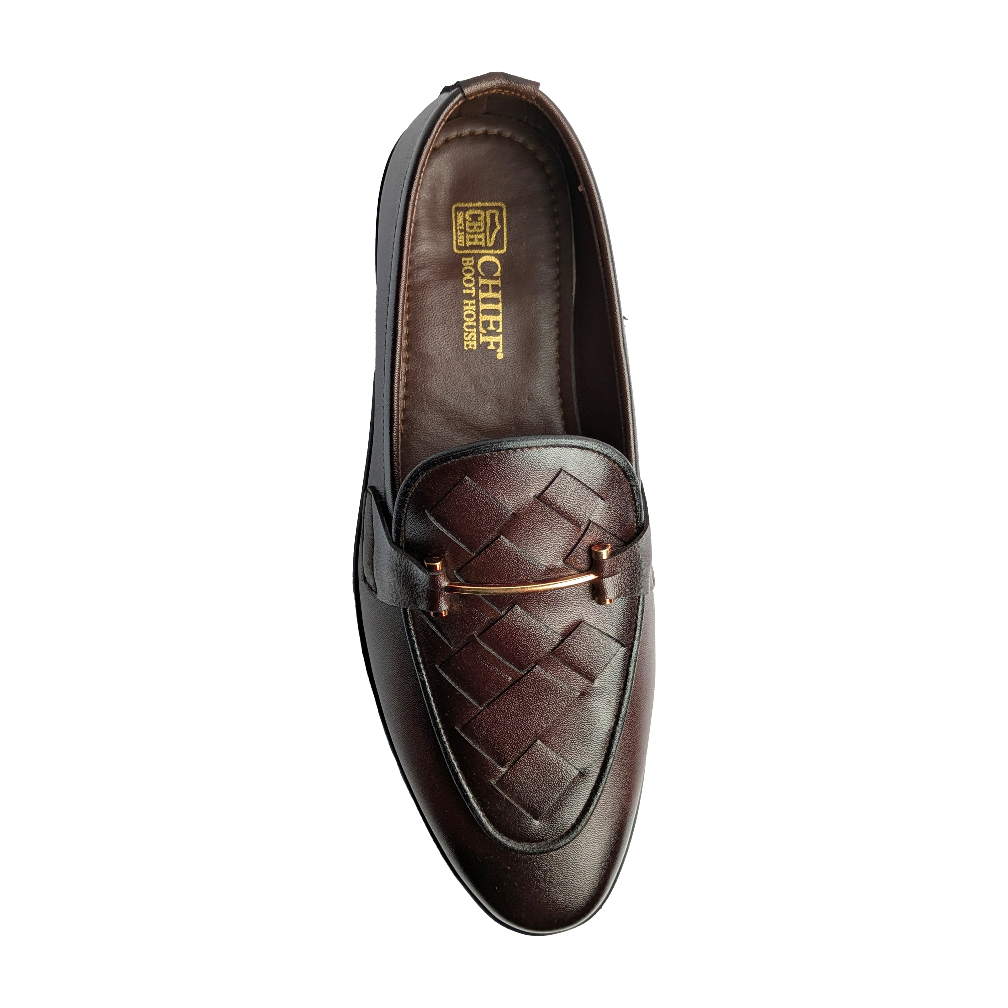 Brown Formal Slip On