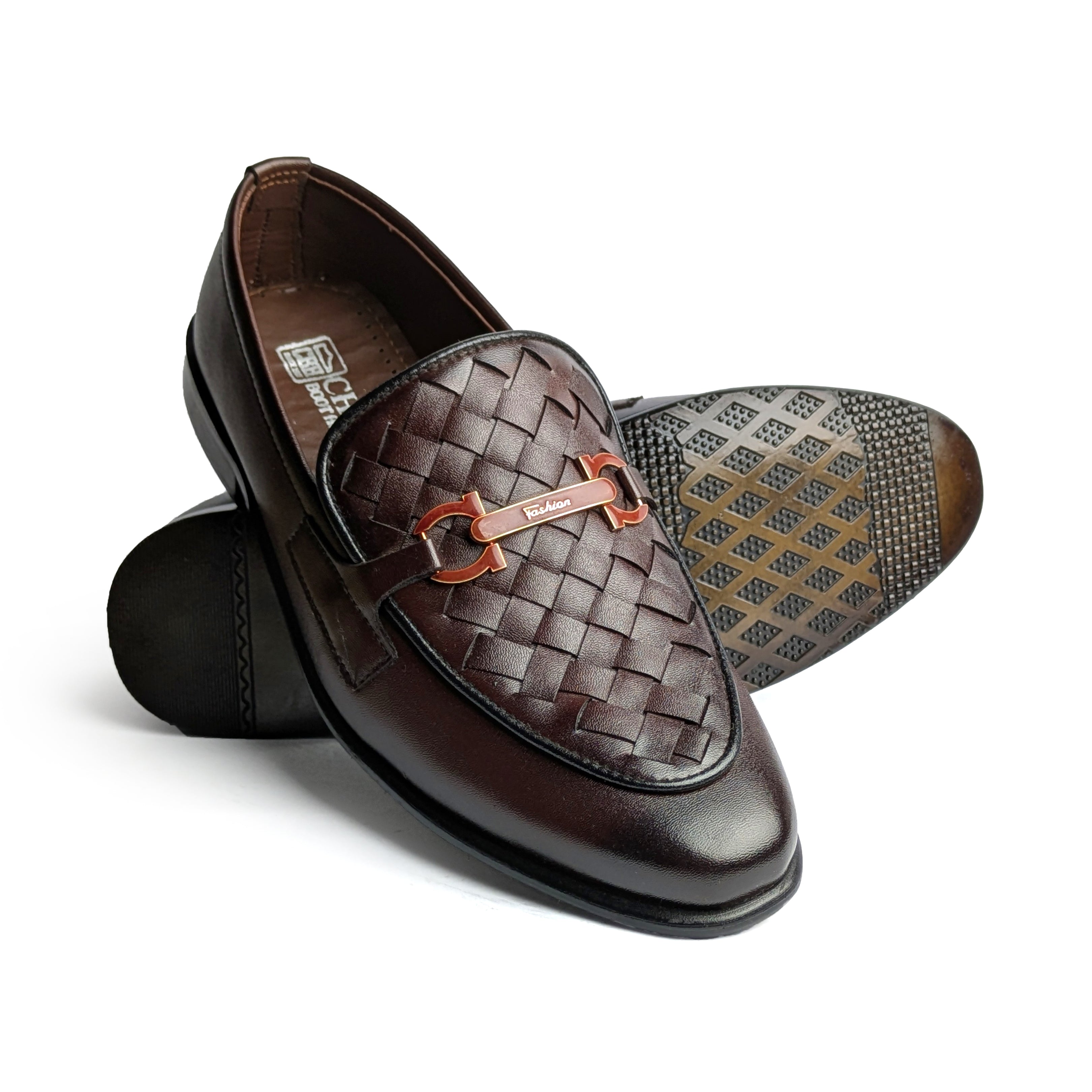 Brown Formal Slip On