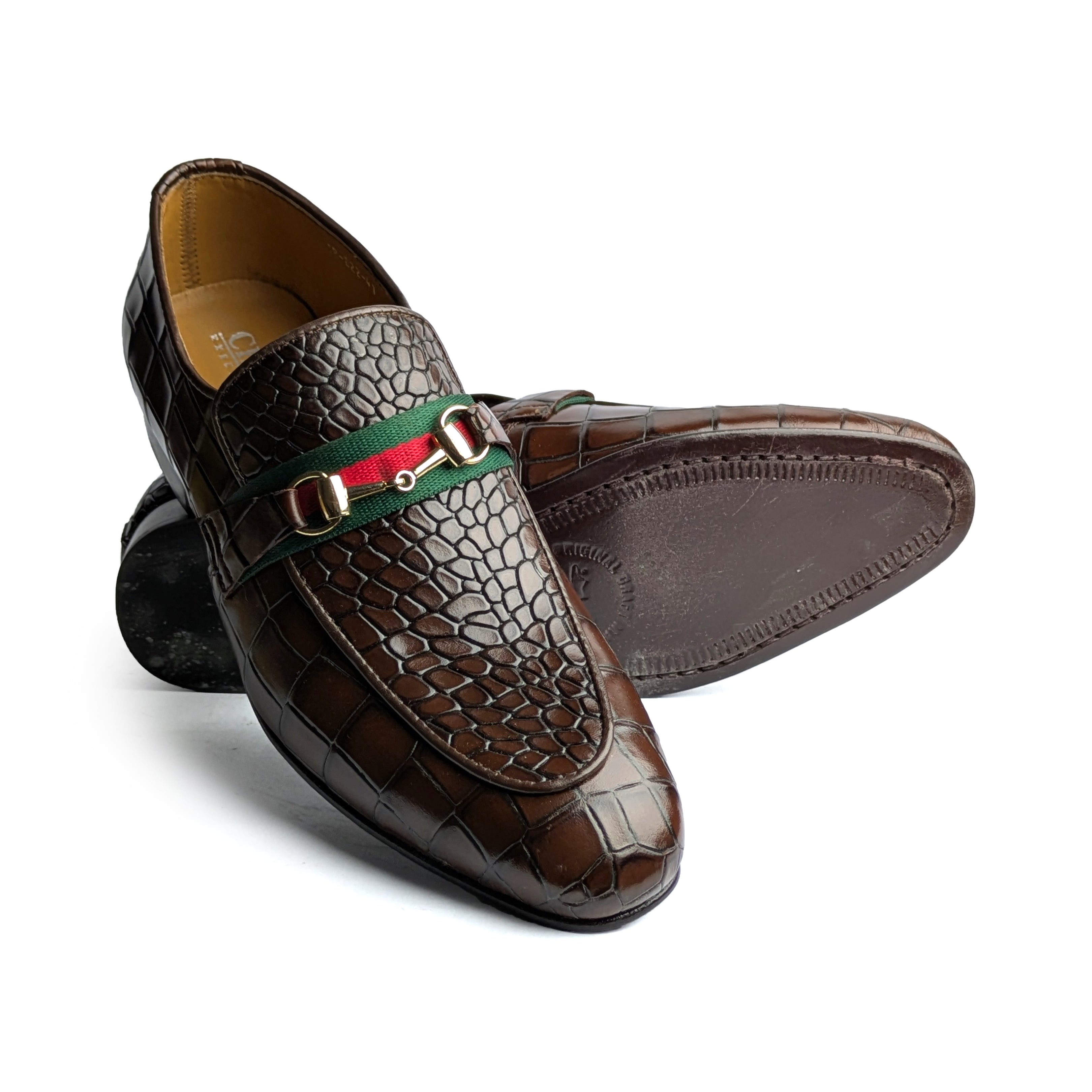 Brown Formal Slip On