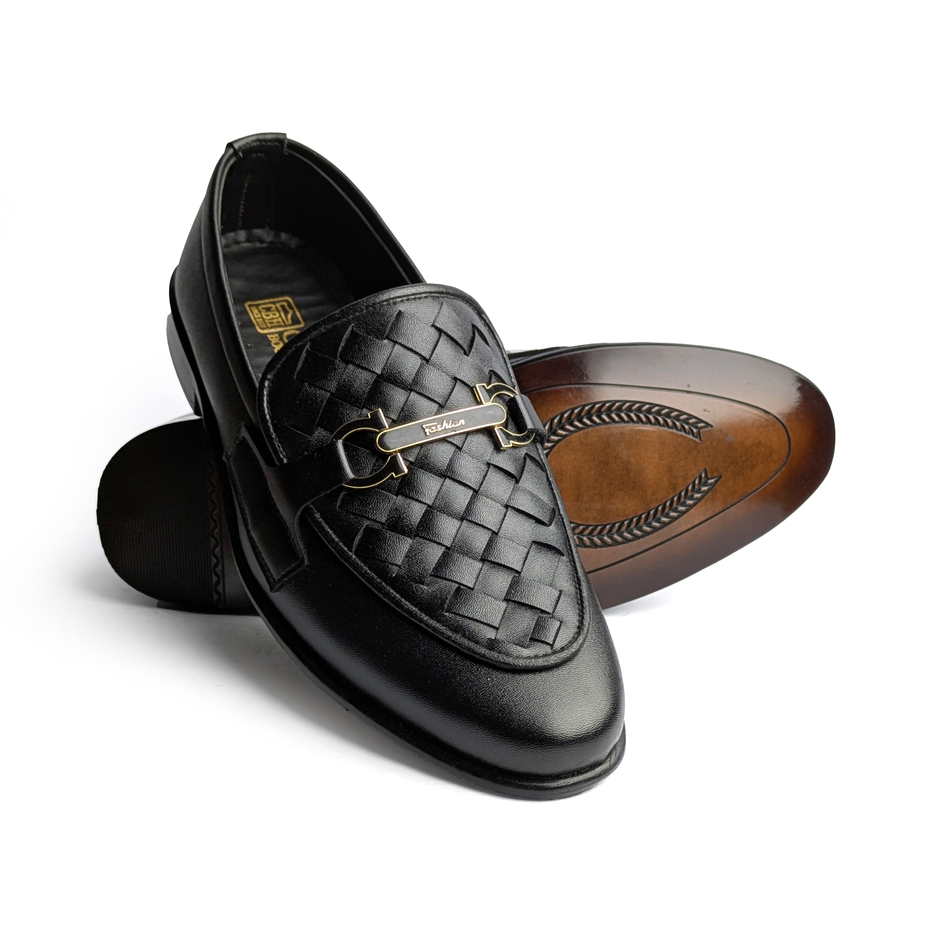 Black Formal Slip On