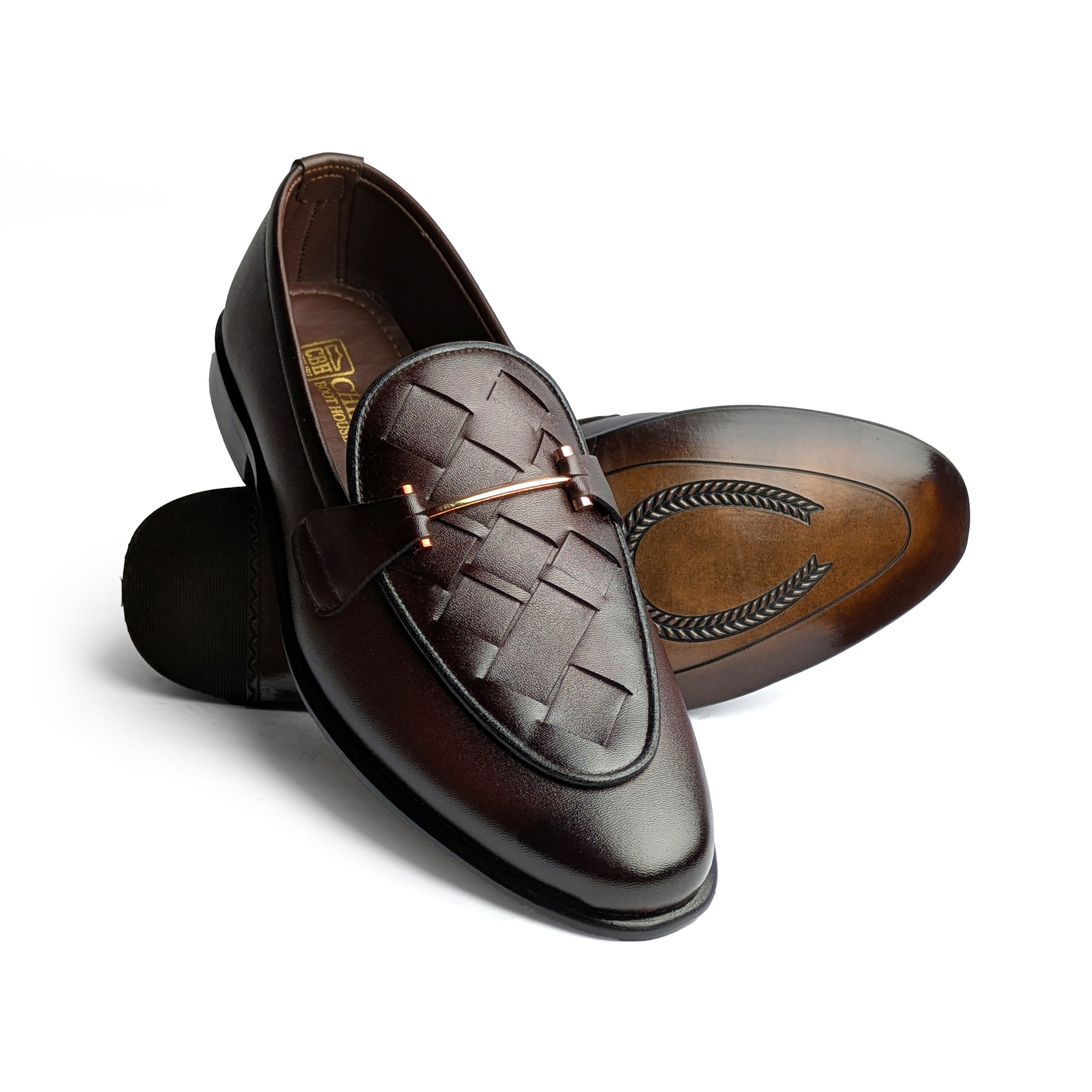 Brown Formal Slip On