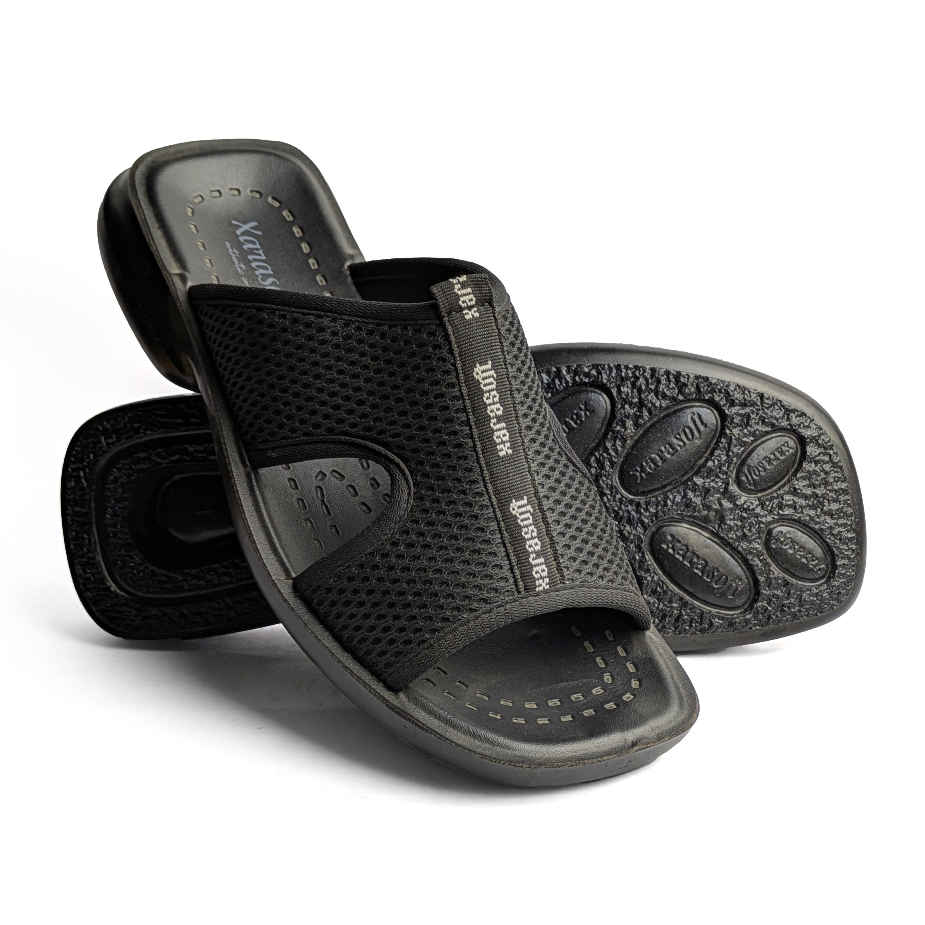 Black Casual Slipper
